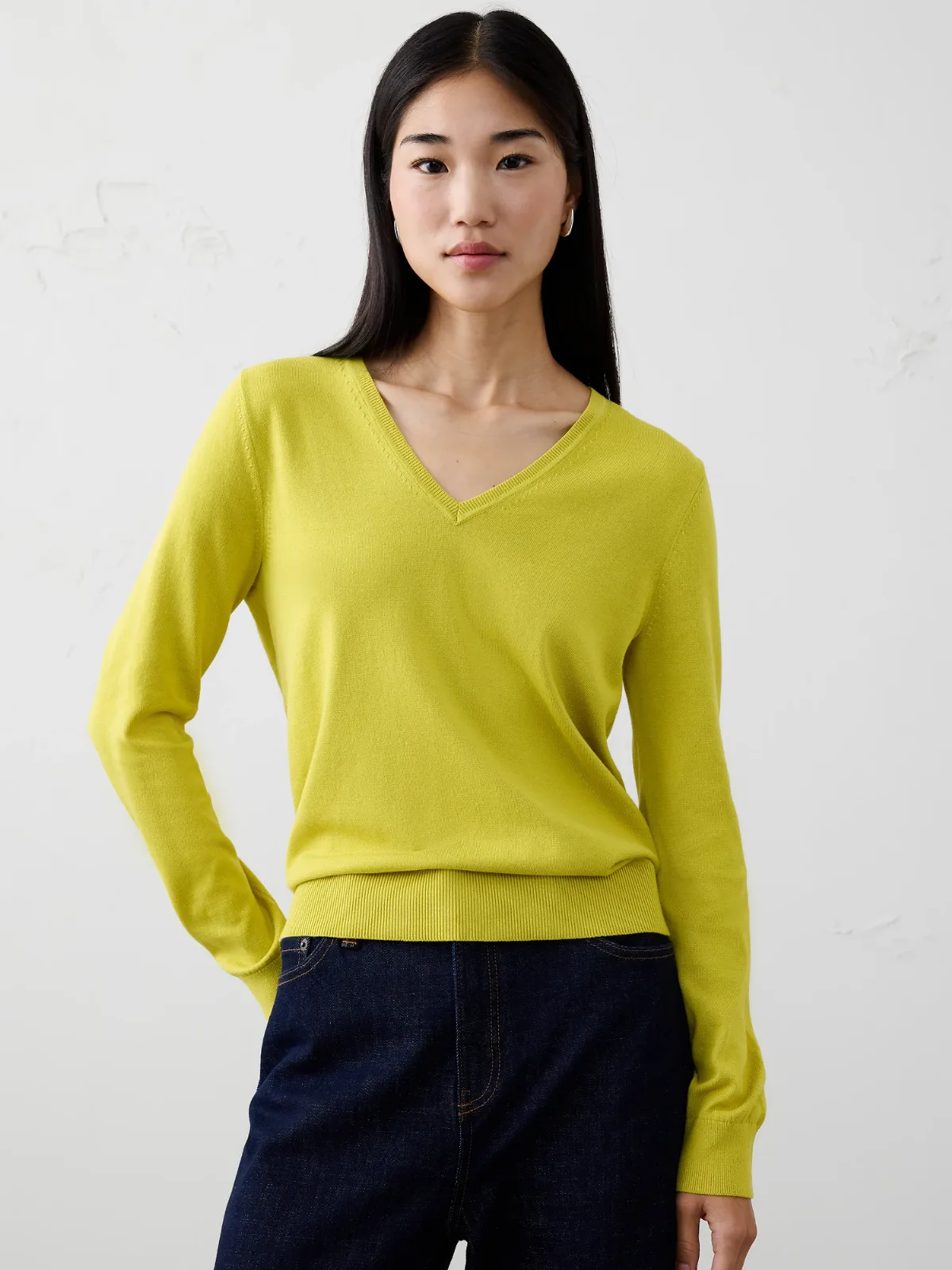 Forever V-Neck Sweater by Banana Republic