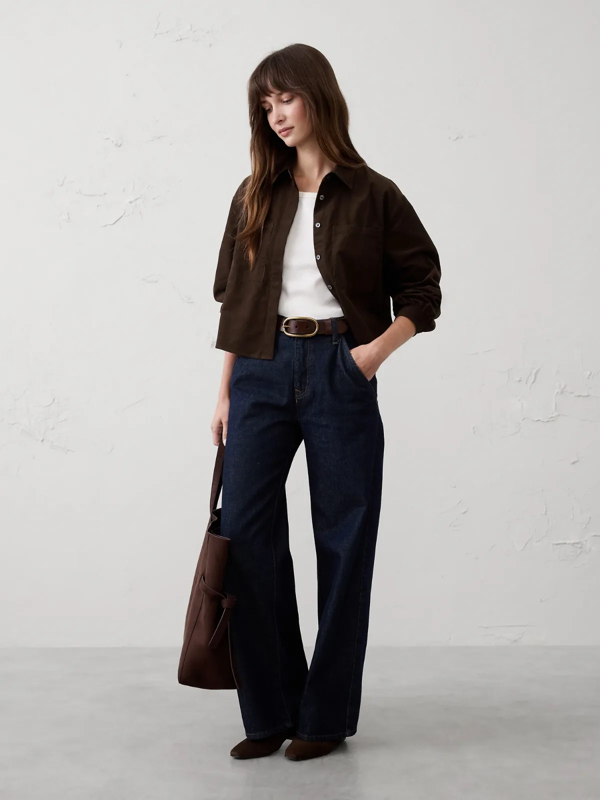 Corduroy Double Pocket Shirt