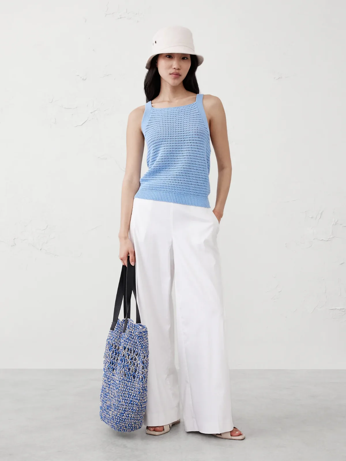 Open Stitch Sweater Tank by Banana Republic