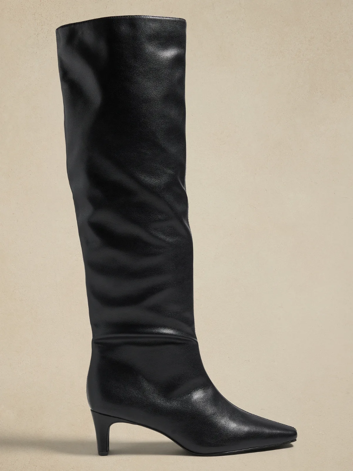 Vegan Tall Slouch Boot by Banana Republic