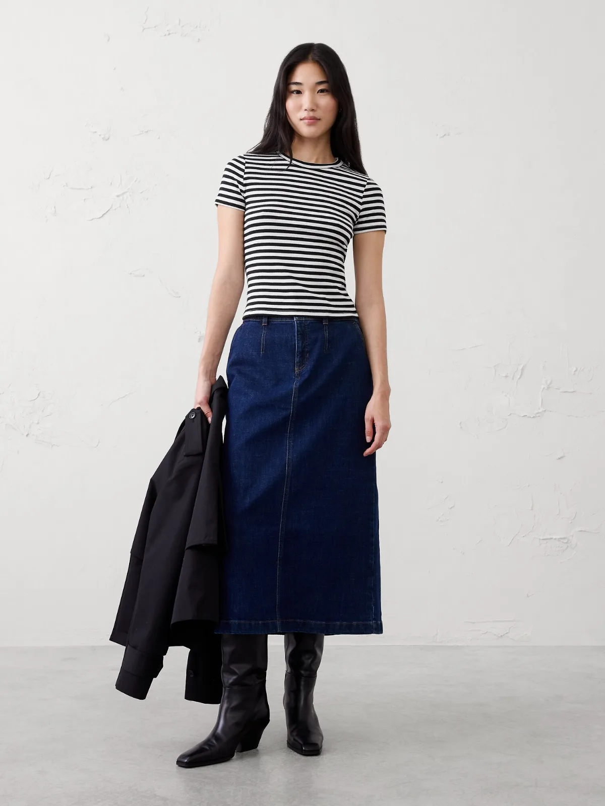 Ribbed T-Shirt by Banana Republic