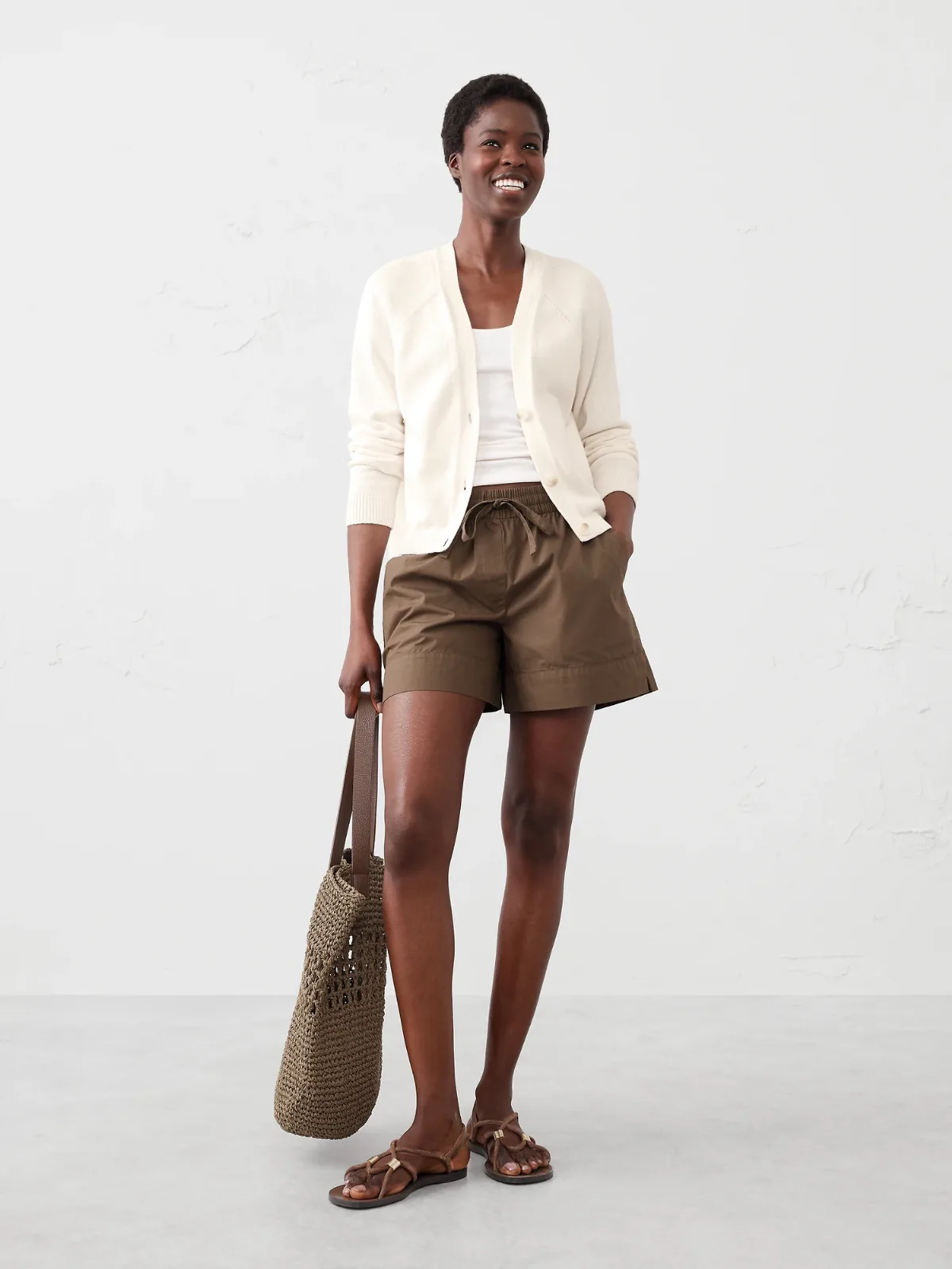V-Neck Cardigan by Banana Republic