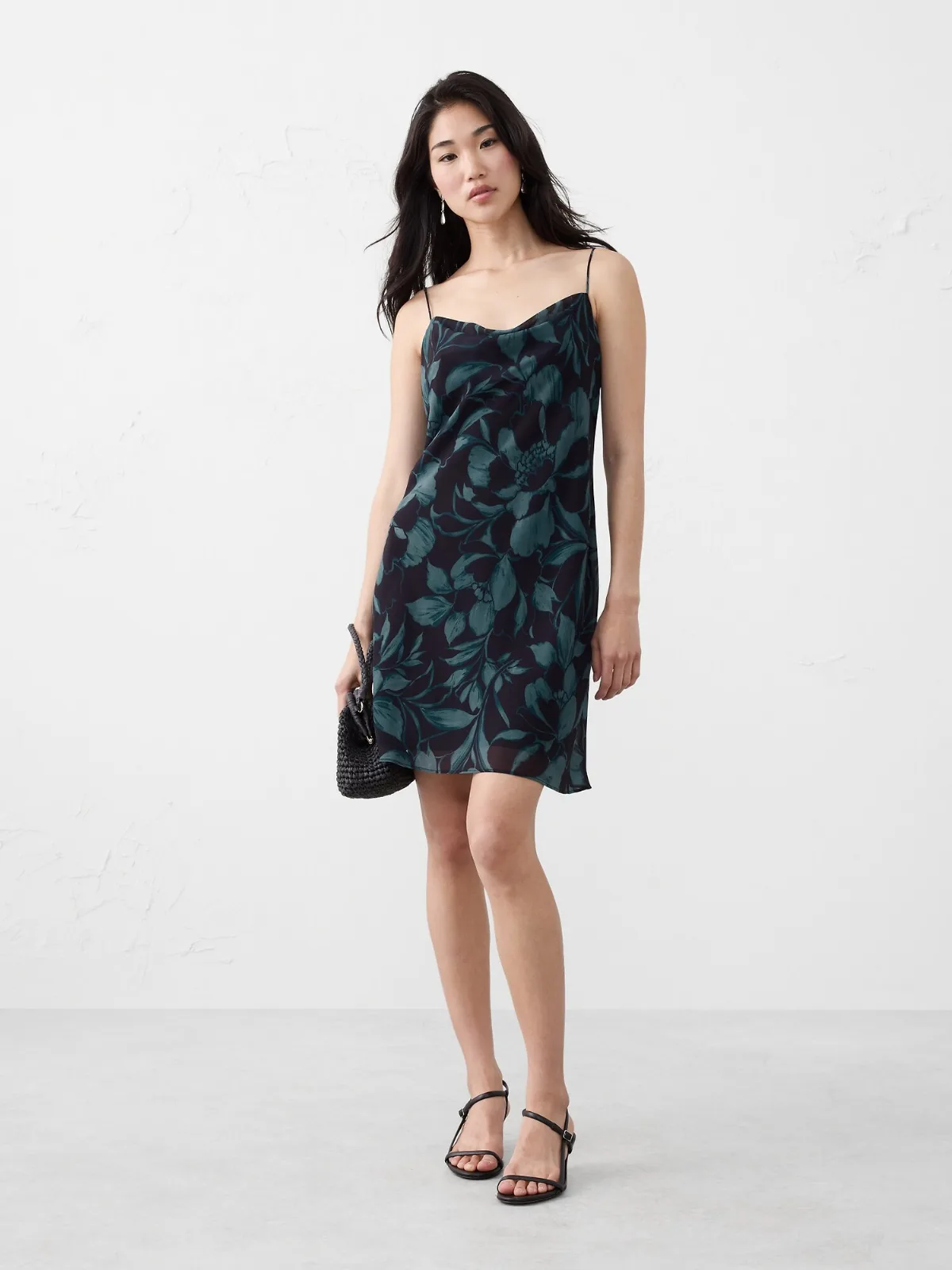Chiffon Mini Dress by Banana Republic
