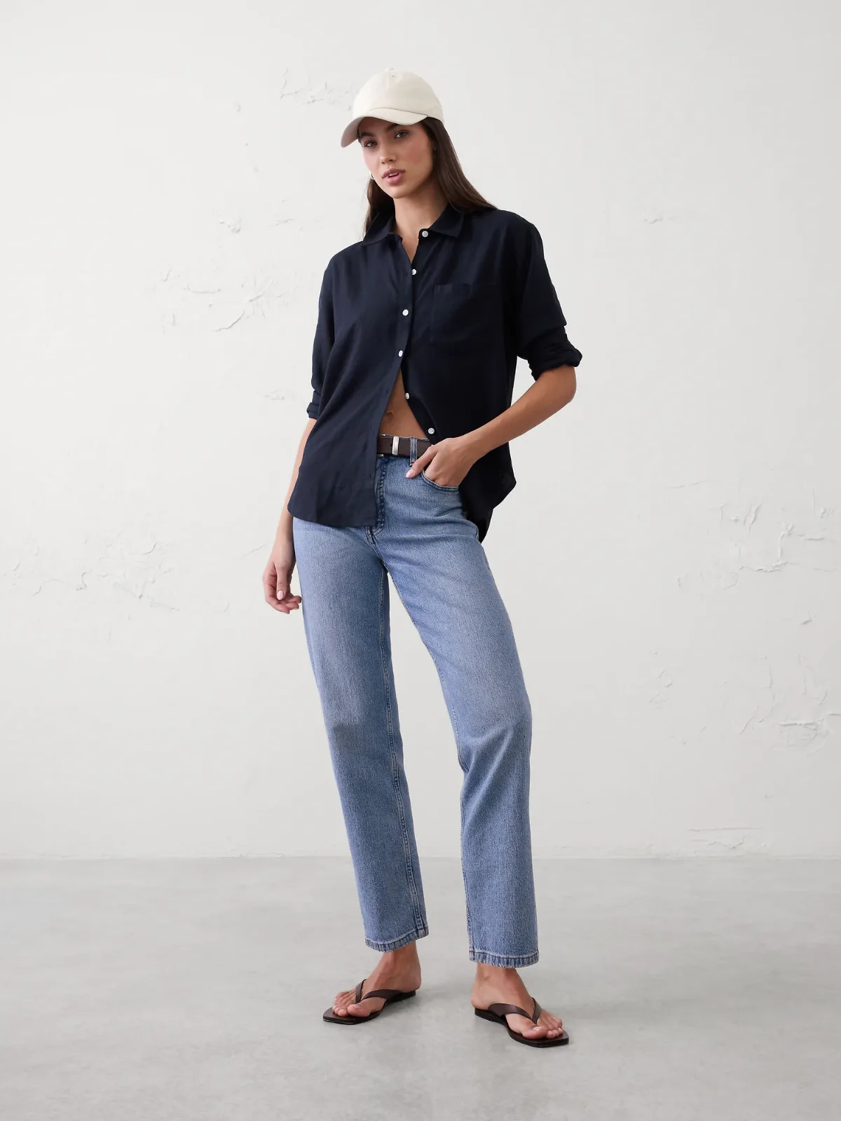 Perfect Linen-Blend Shirt