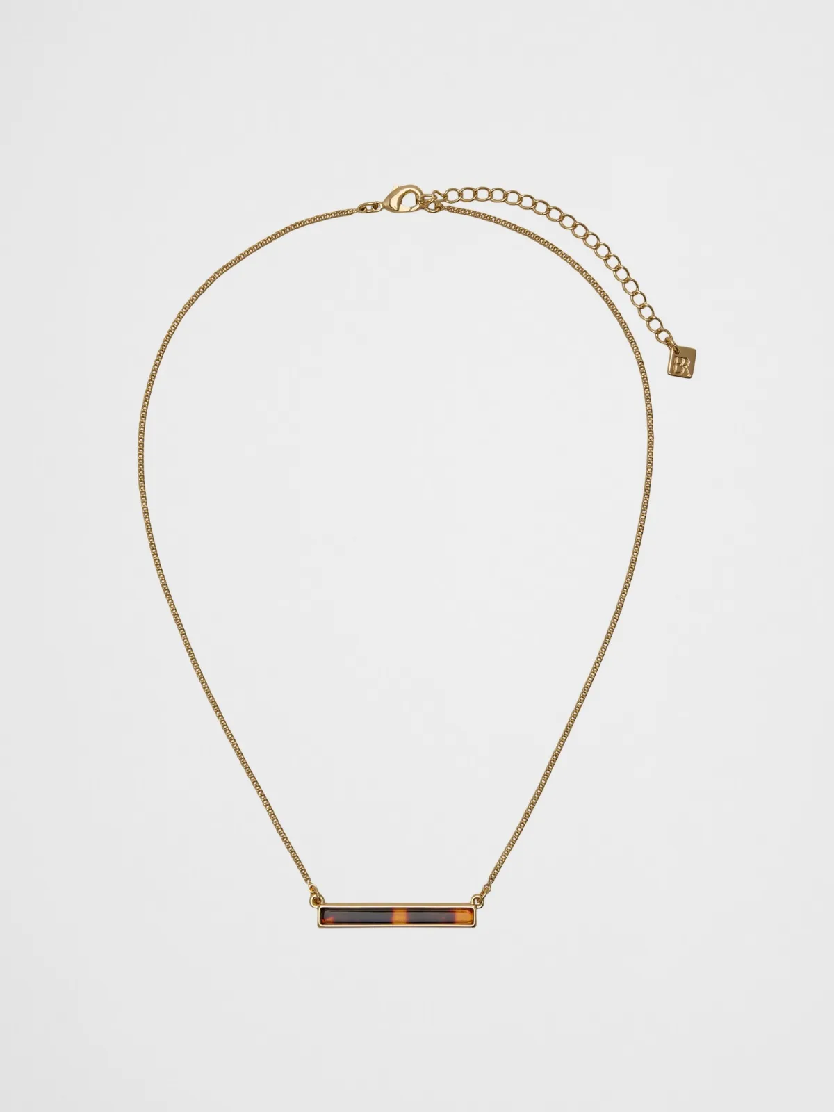 Mother of Pearl Bar Necklace by Banana Republic