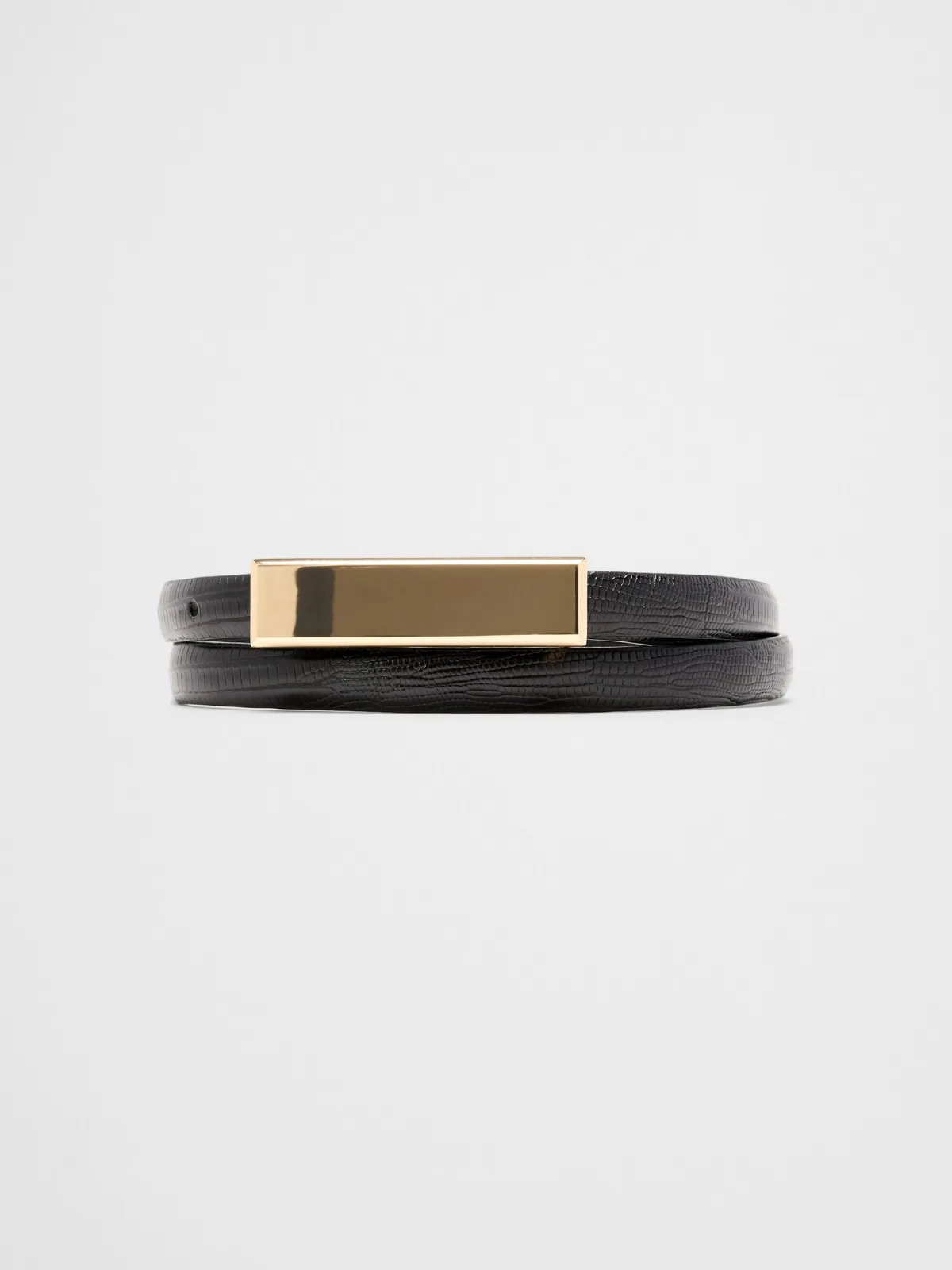Leather Ultra Skinny Dress Belt by Banana Republic