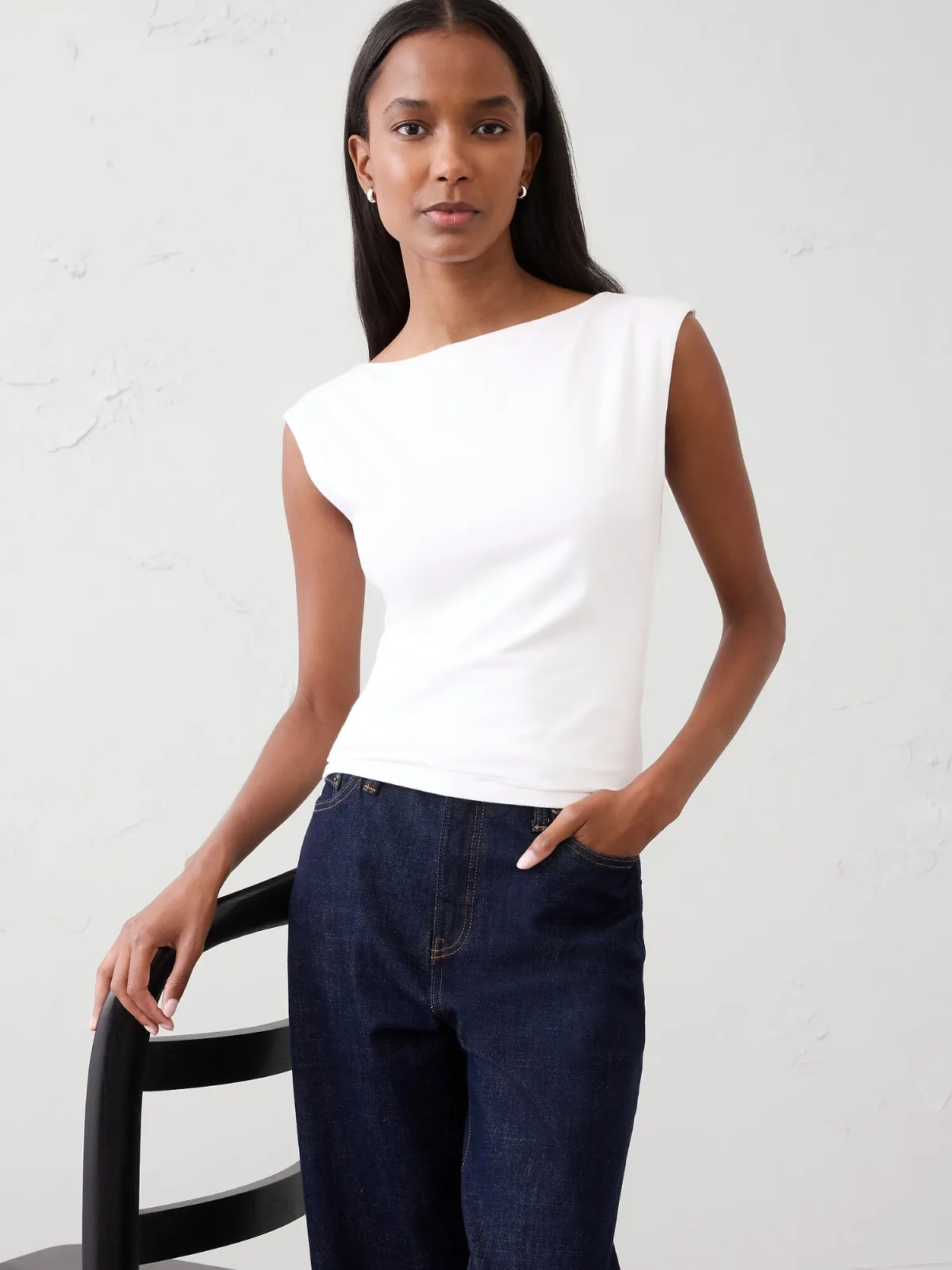 Soft Stretch Top by Banana Republic