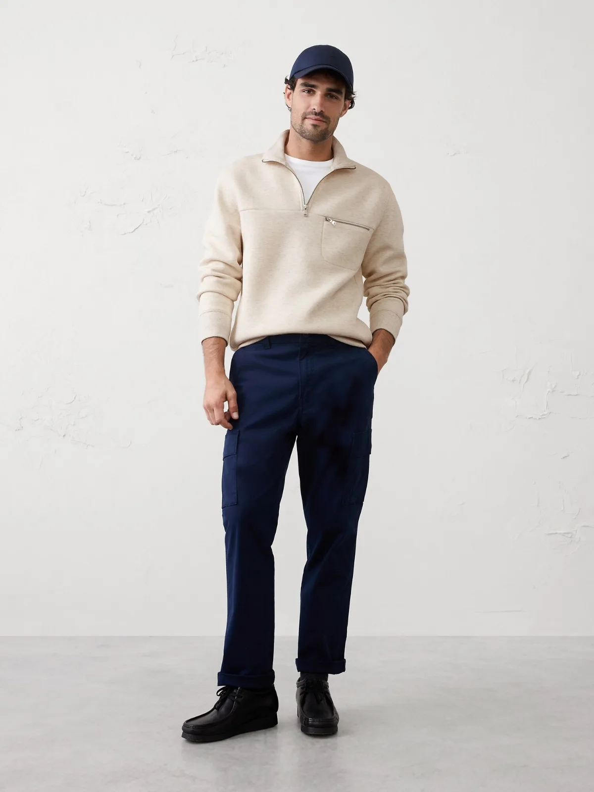 Weekender Quarter-Zip Sweatshirt by Banana Republic