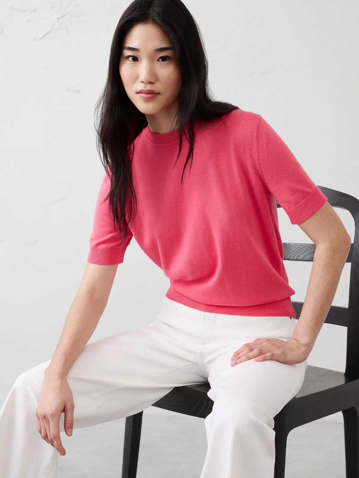 Forever Short-Sleeve Sweater