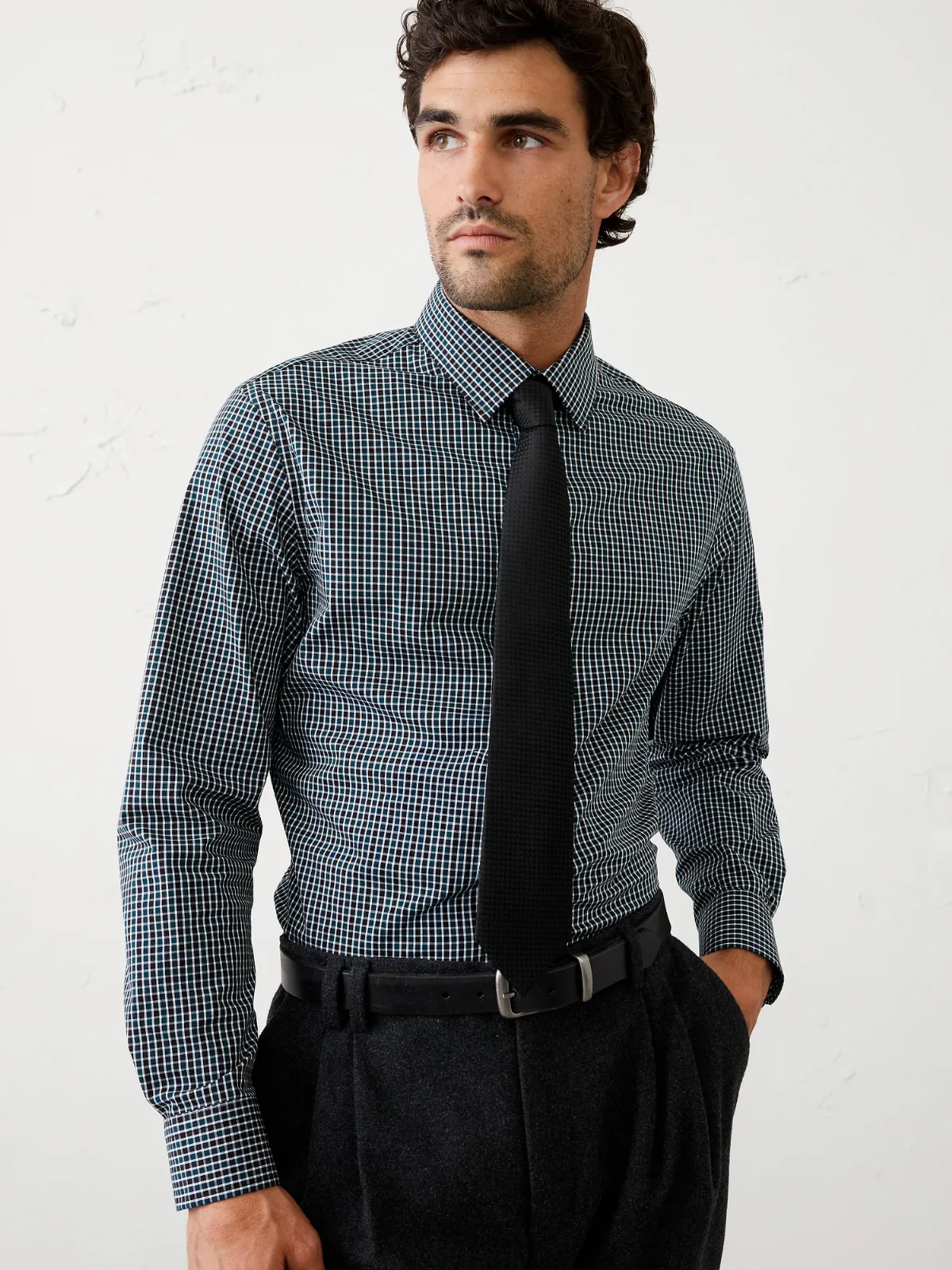 Athletic-Fit Dress Shirt by Banana Republic