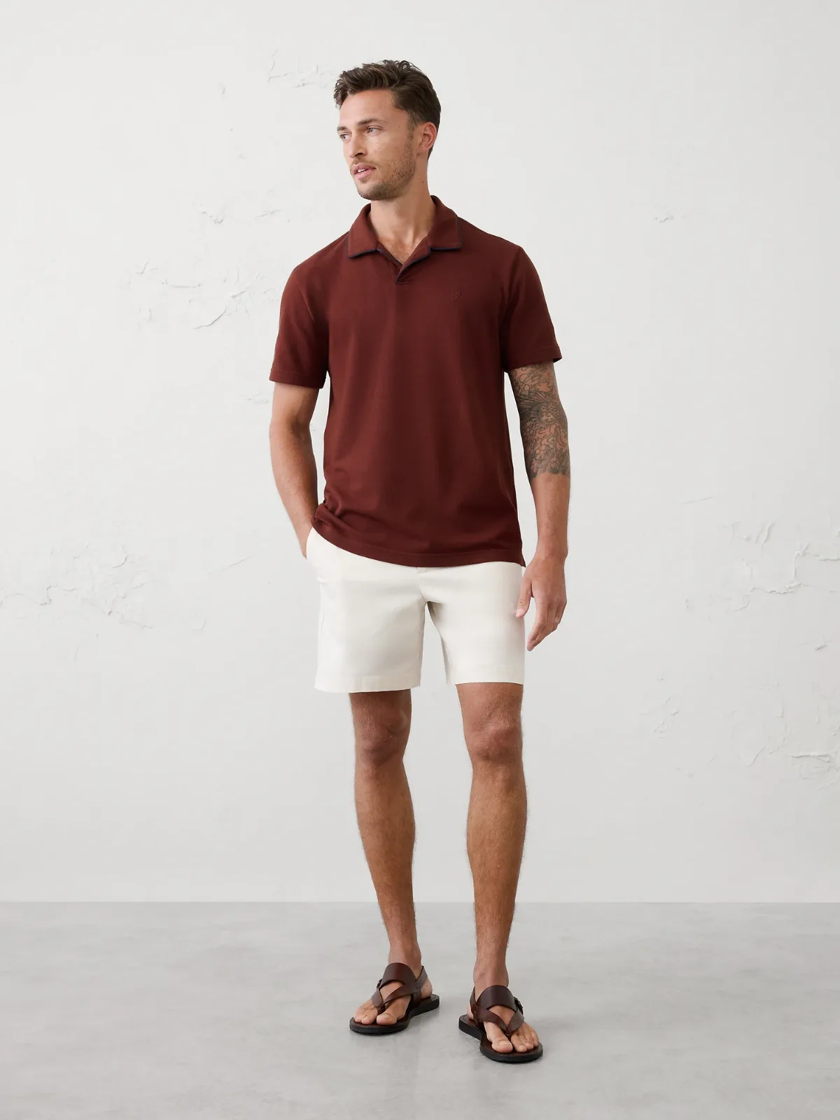 Pique Polo by Banana Republic