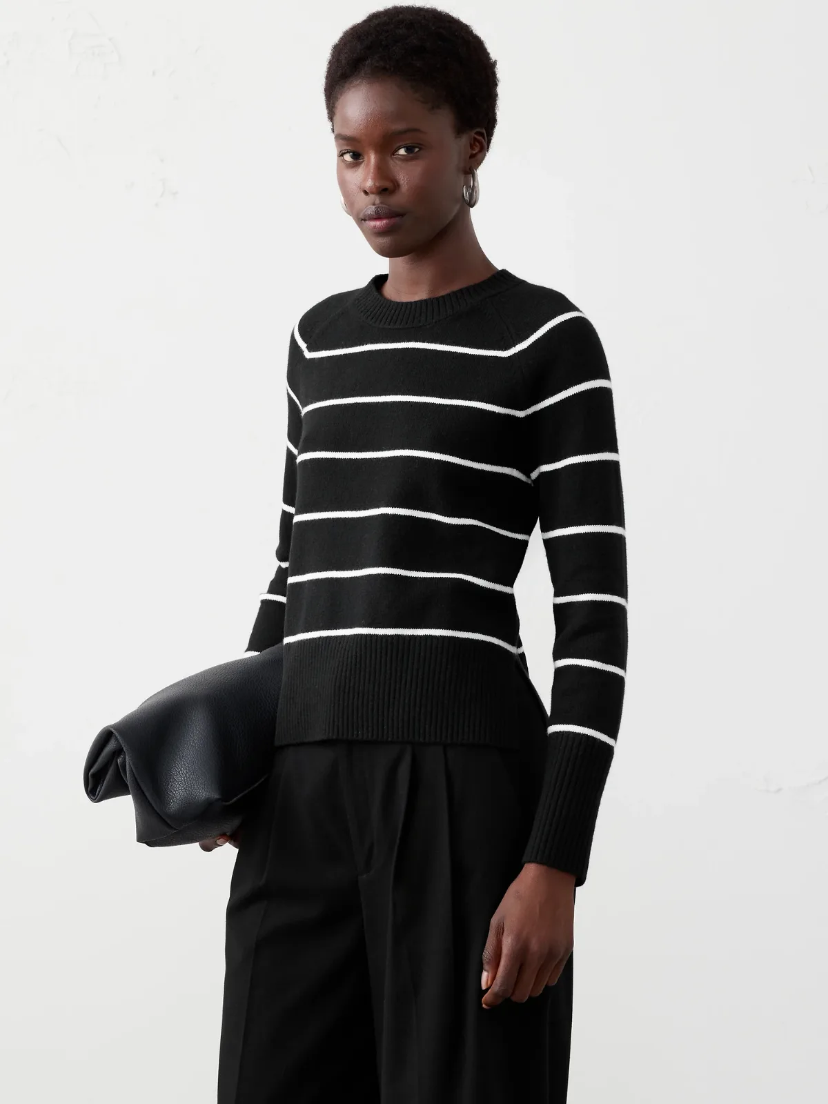 Perfectly Soft Crew-Neck Sweater by Banana Republic