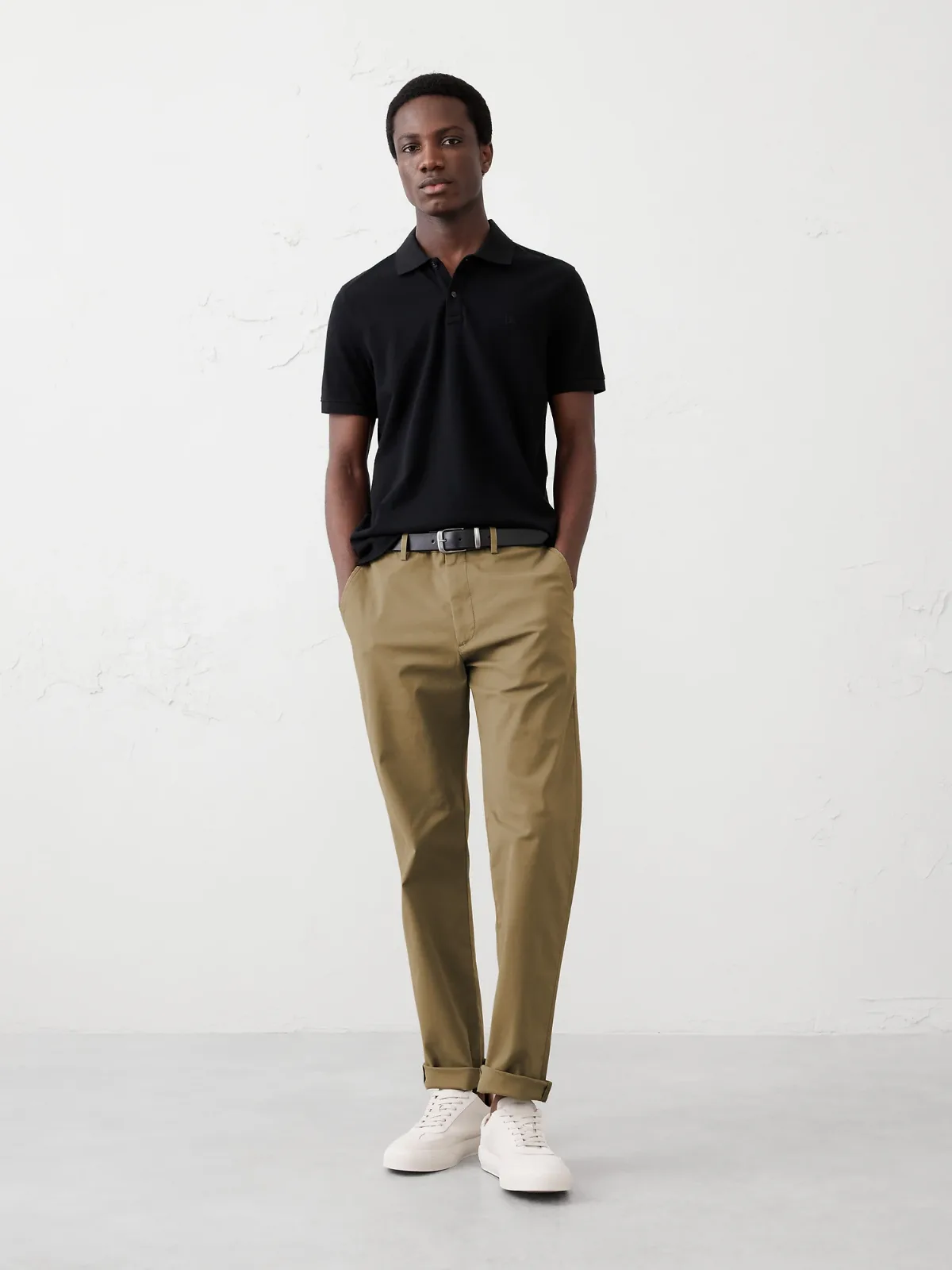 Slim-Straight Lived-In Chino by Banana Republic
