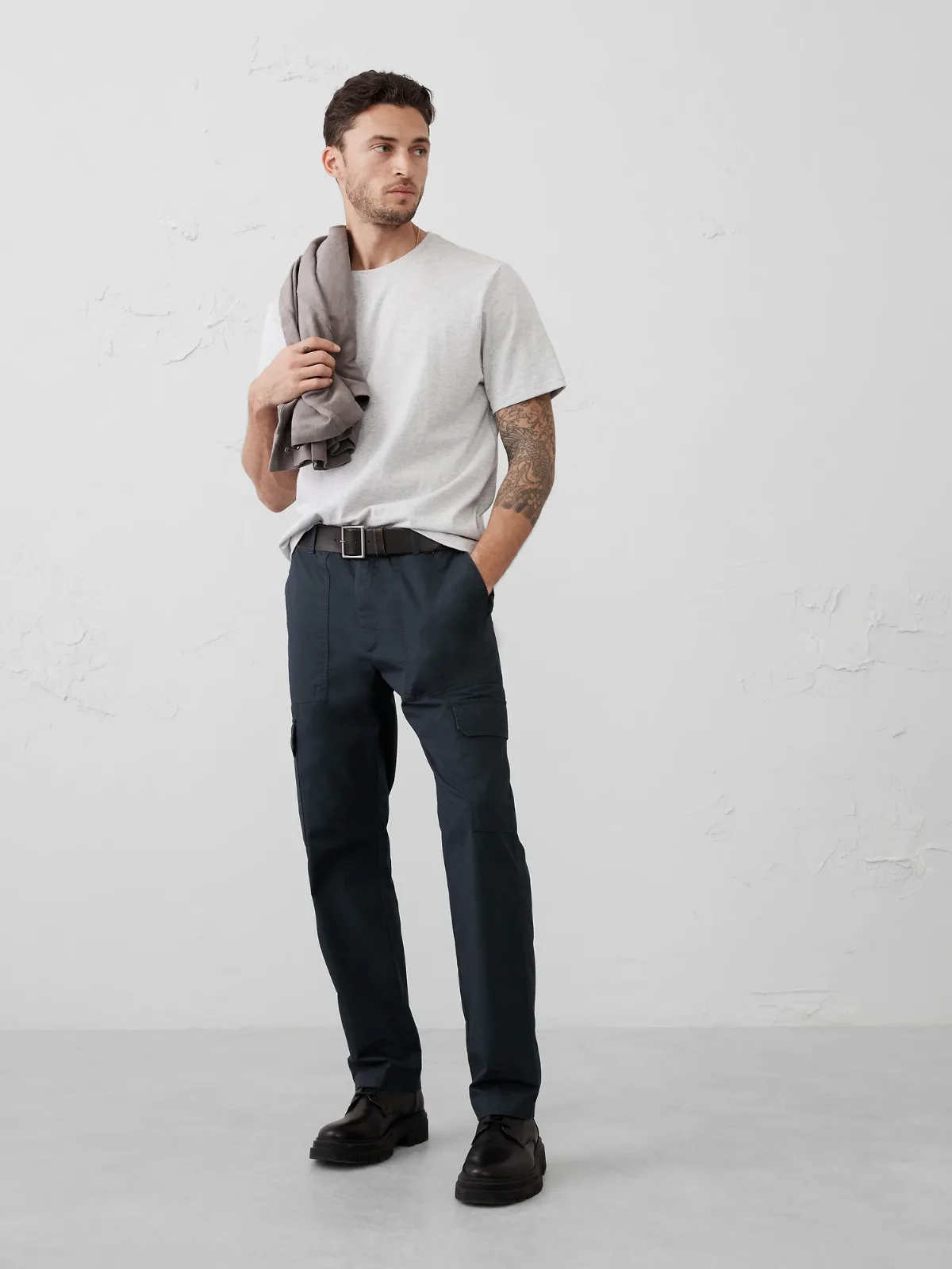 Slim-Straight Ripstop Cargo Pant by Banana Republic