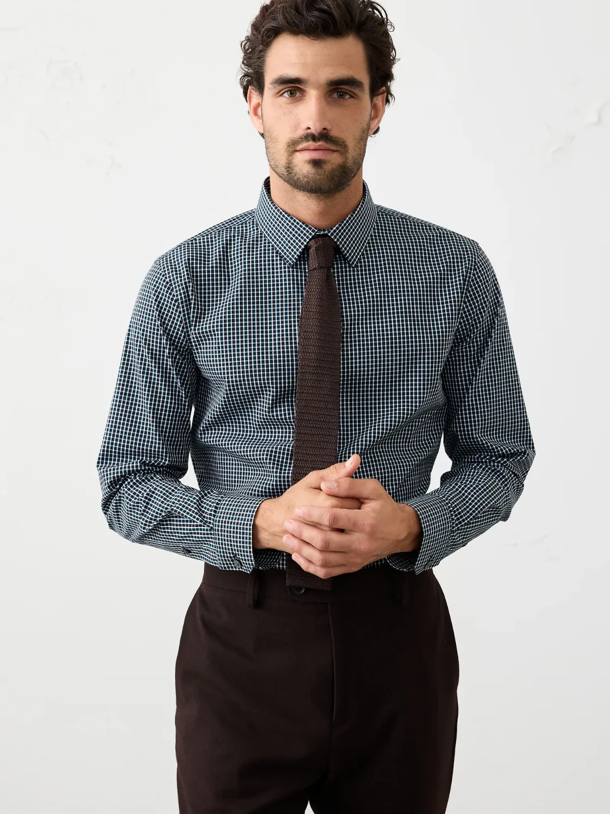 Slim-Fit Dress Shirt by Banana Republic