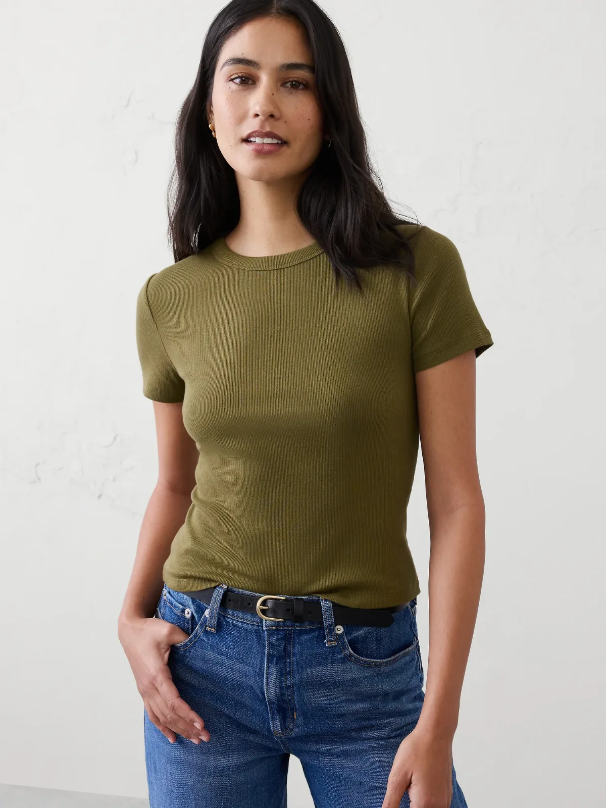 Ribbed T-Shirt