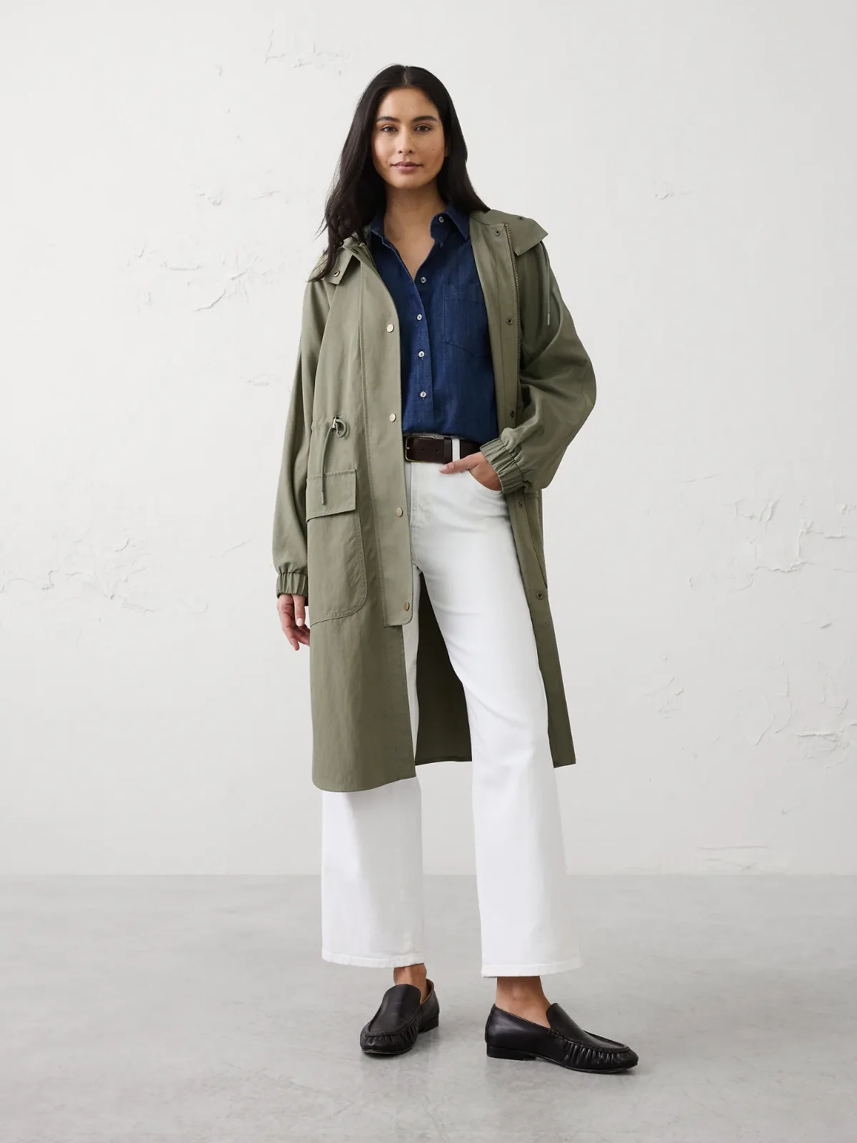 Long Anorak by Banana Republic
