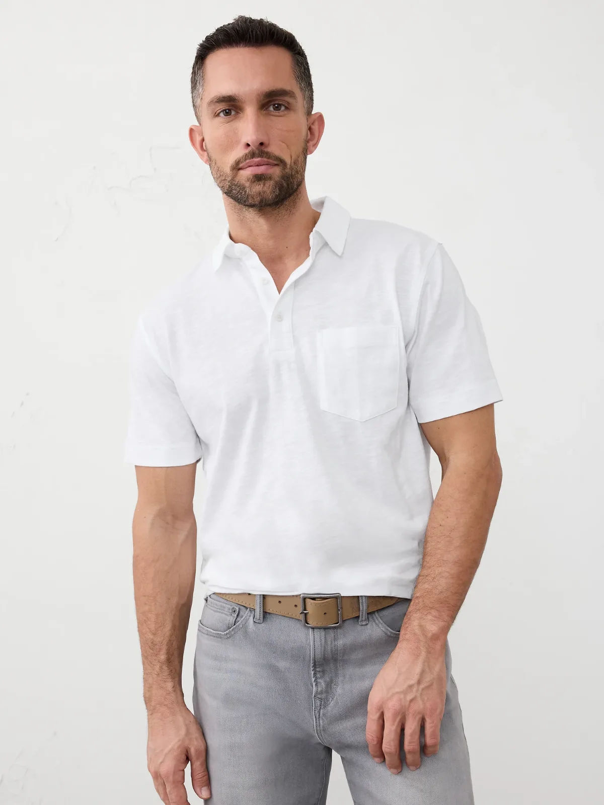 Vintage Slub Polo by Banana Republic