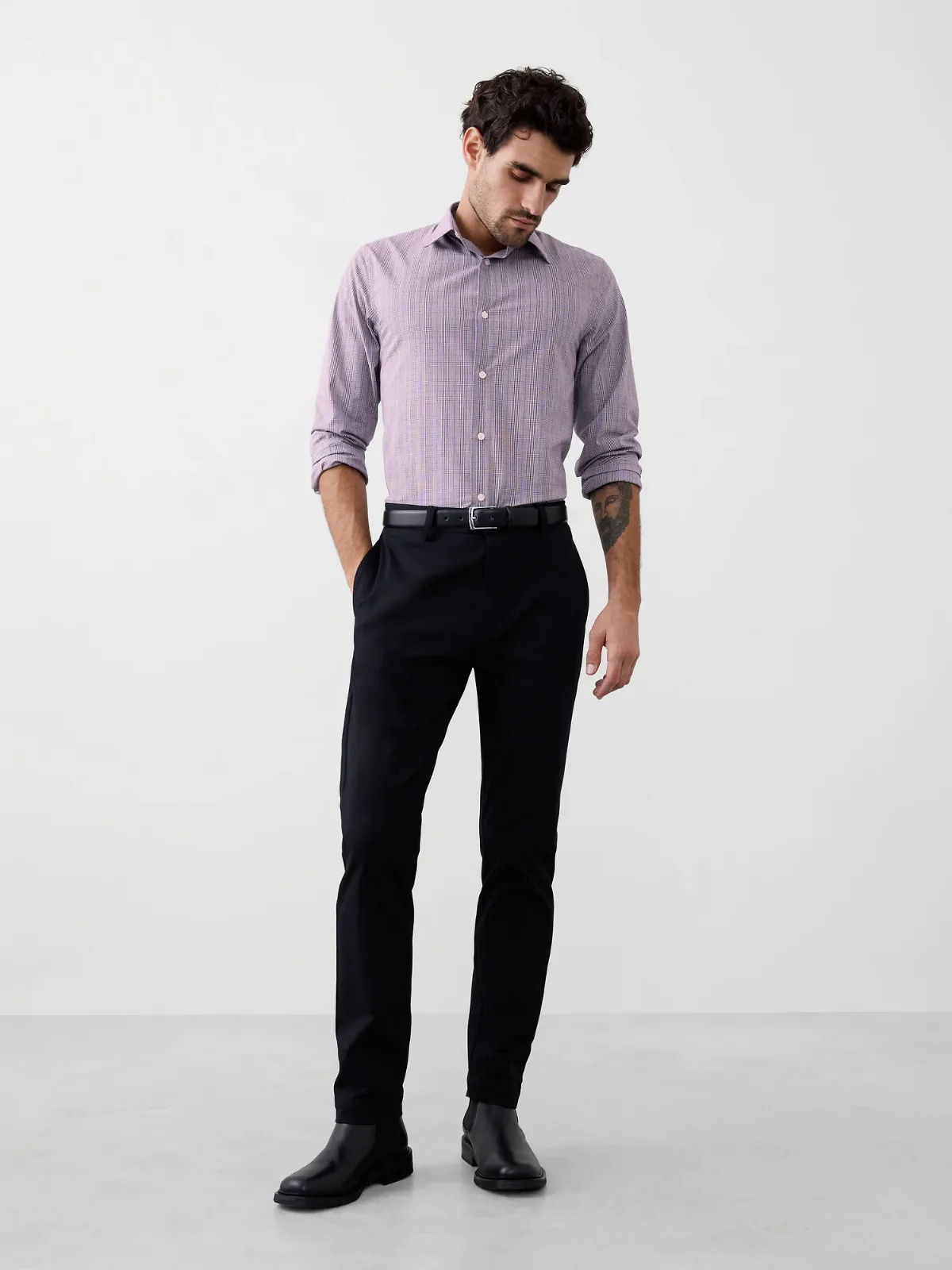 Slim-Fit Dress Shirt by Banana Republic