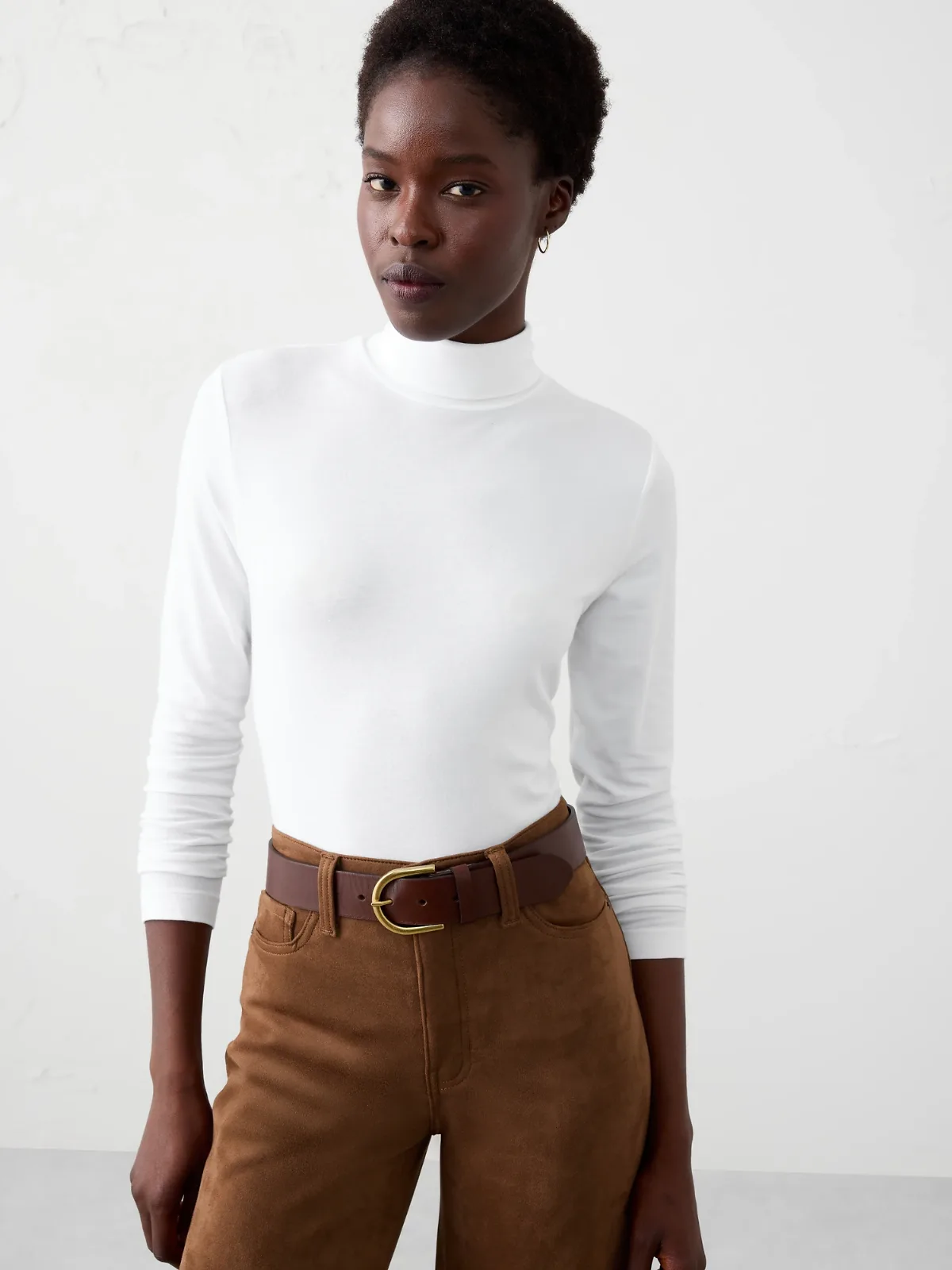 Timeless Turtleneck Top by Banana Republic