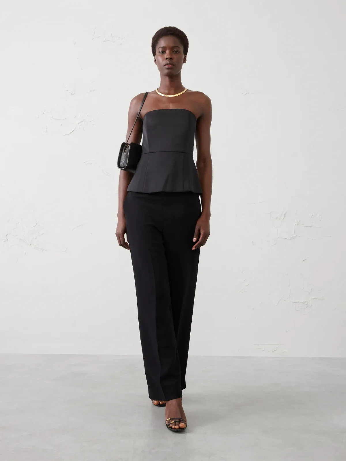 Satin Corset Top by Banana Republic