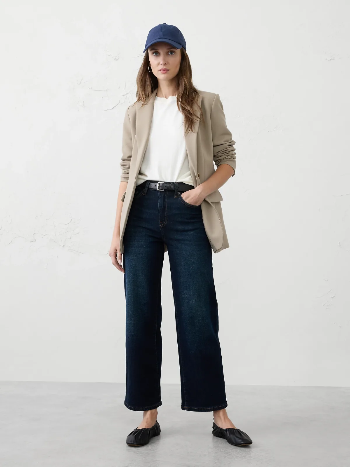 Straight High-Rise Jean
