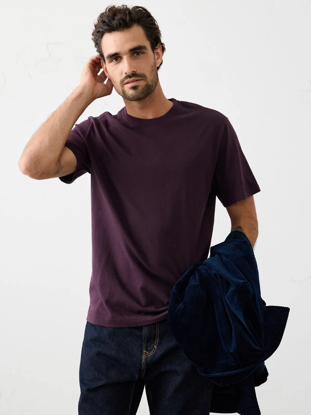 Signature Midweight Cotton T-Shirt by Banana Republic