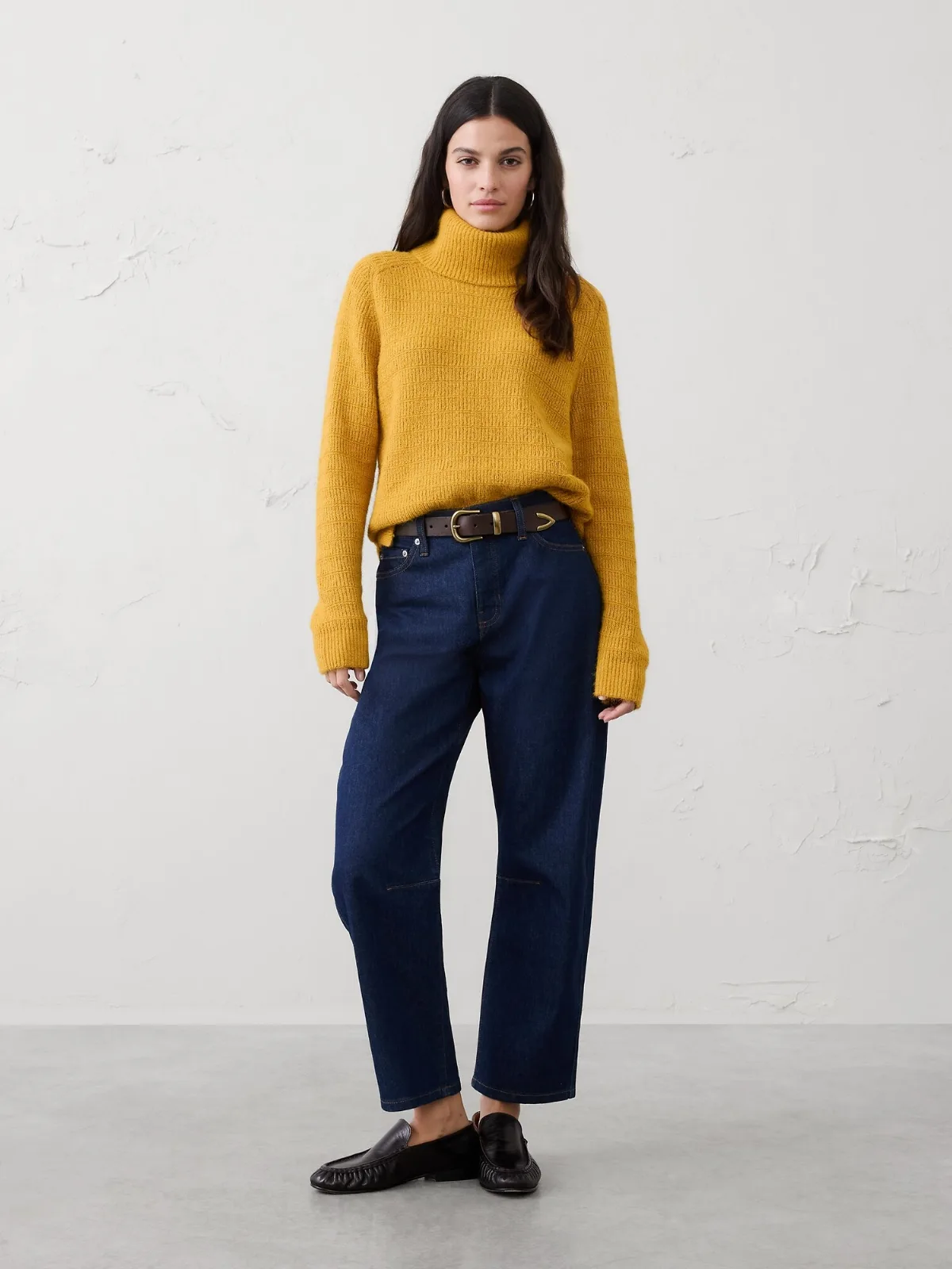 Brushed Turtleneck Sweater by Banana Republic