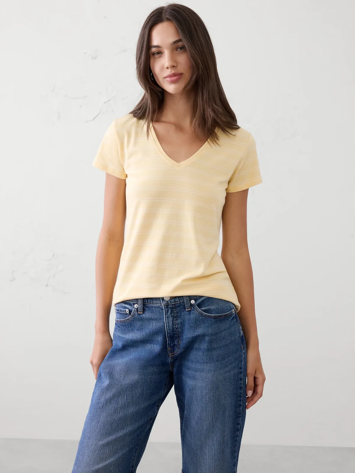 Timeless V-Neck T-Shirt by Banana Republic