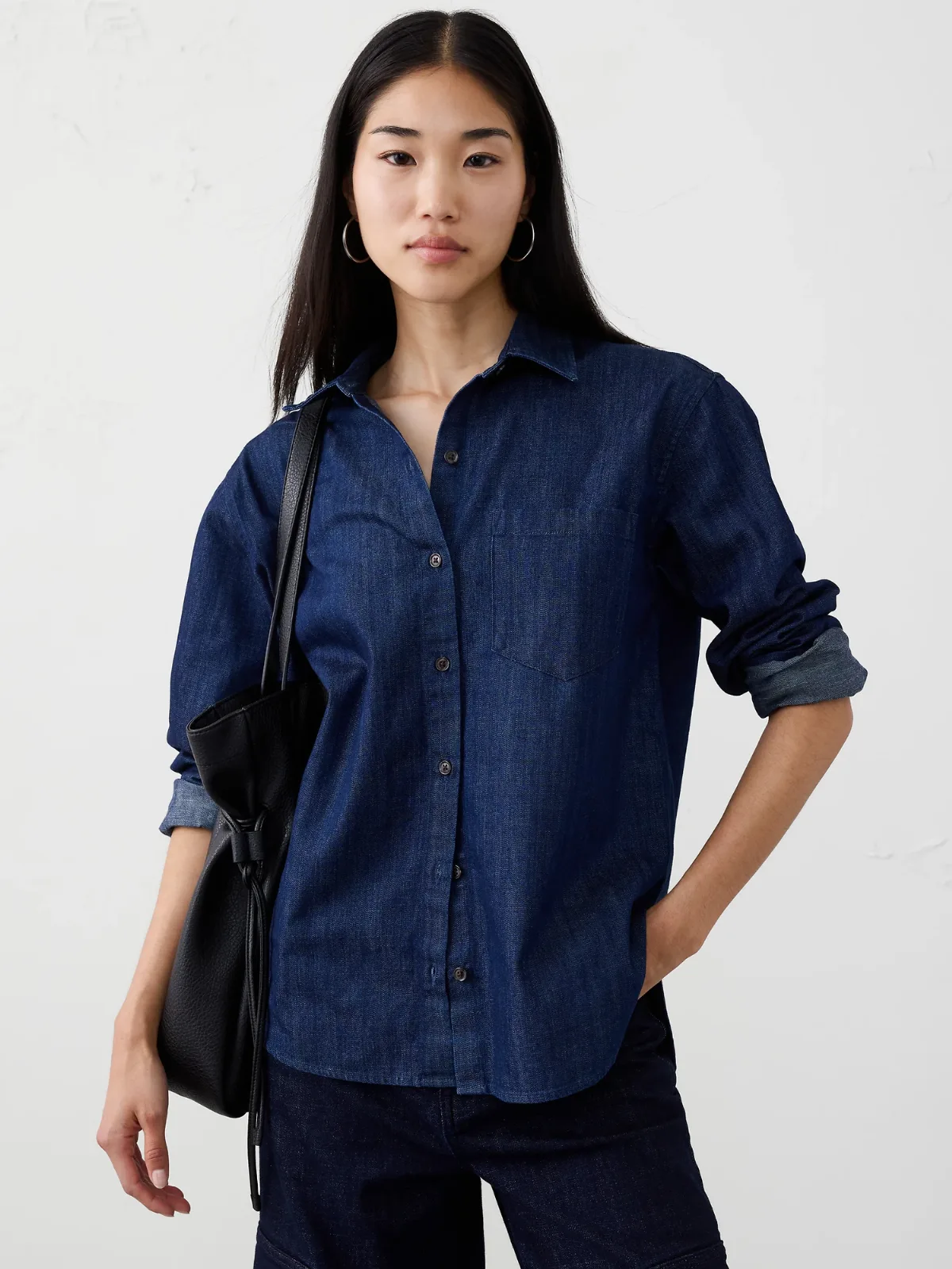 Denim Shirt by Banana Republic