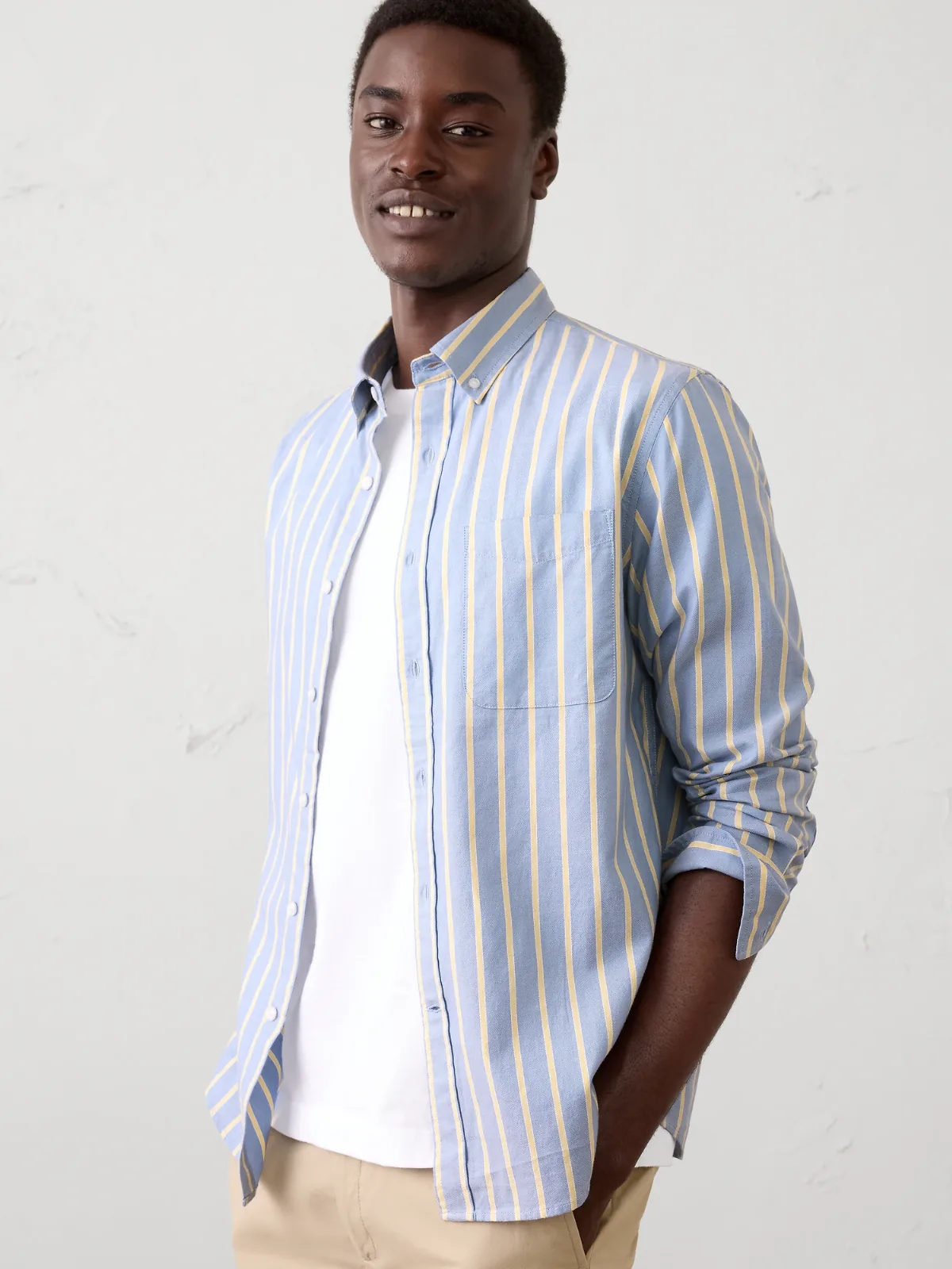 Slim-Fit Oxford Shirt by Banana Republic
