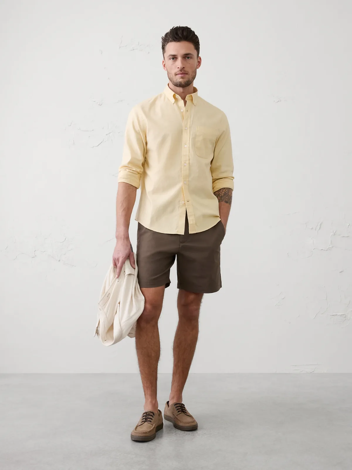 Slim-Fit Oxford Shirt by Banana Republic