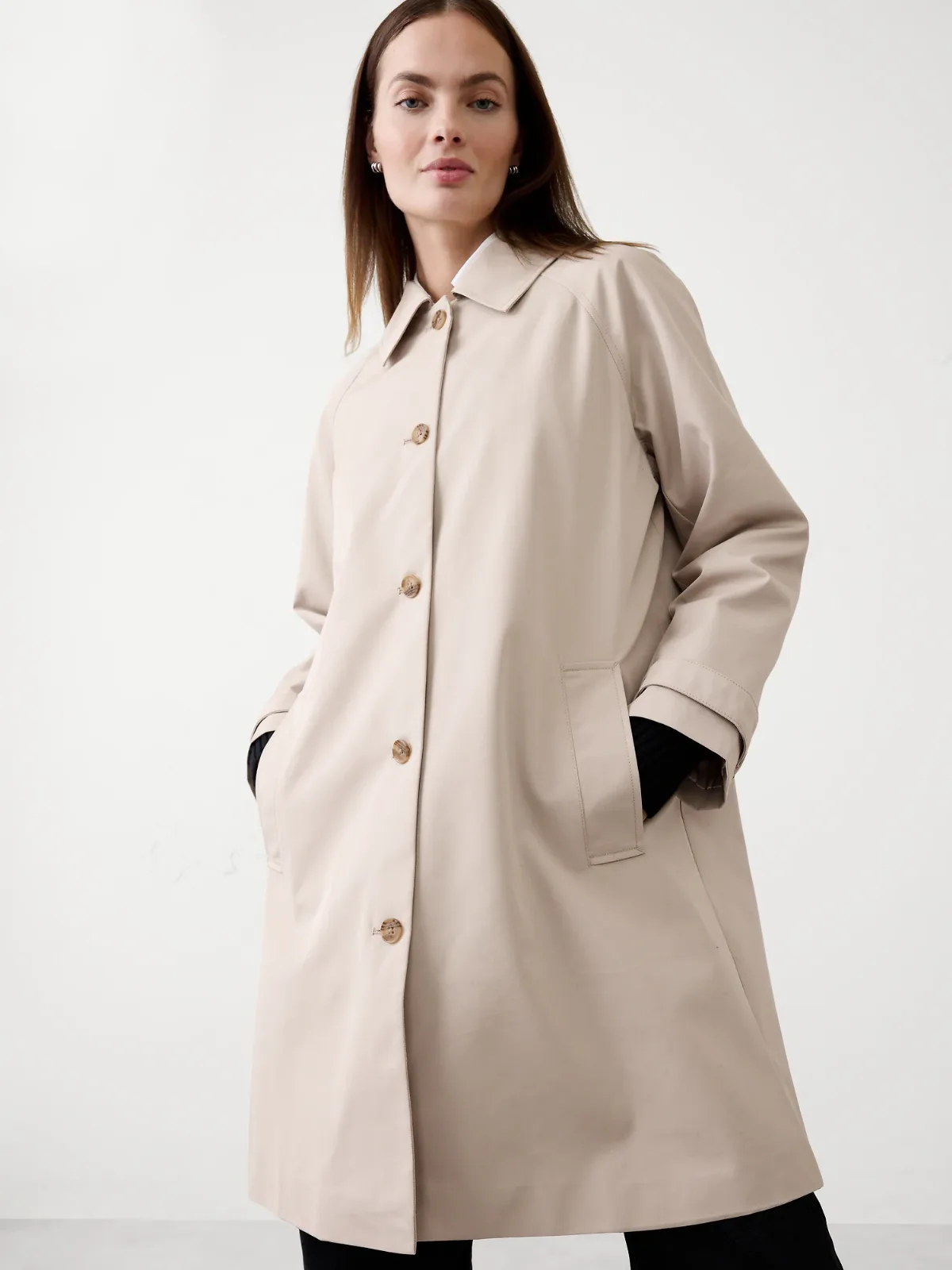 Twill Mac Coat by Banana Republic