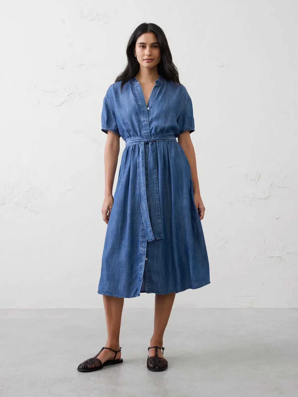 Midi Shirtdress