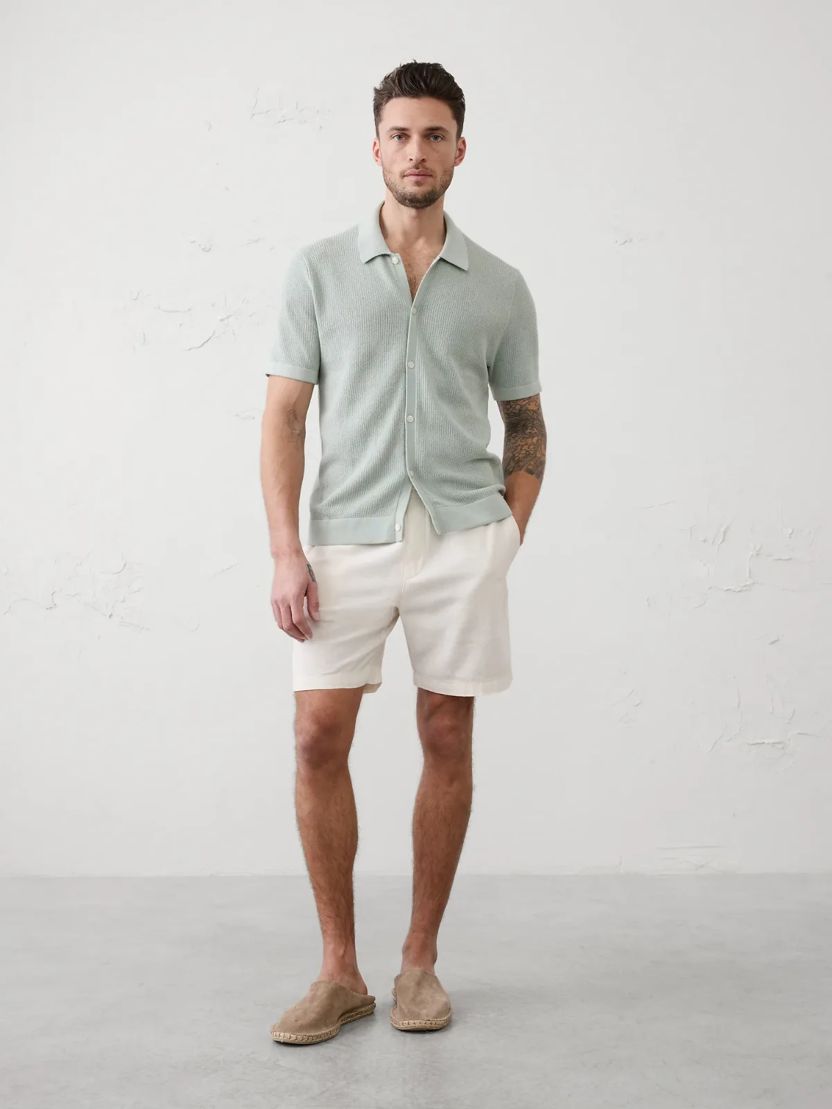 Button-Down Sweater Polo by Banana Republic