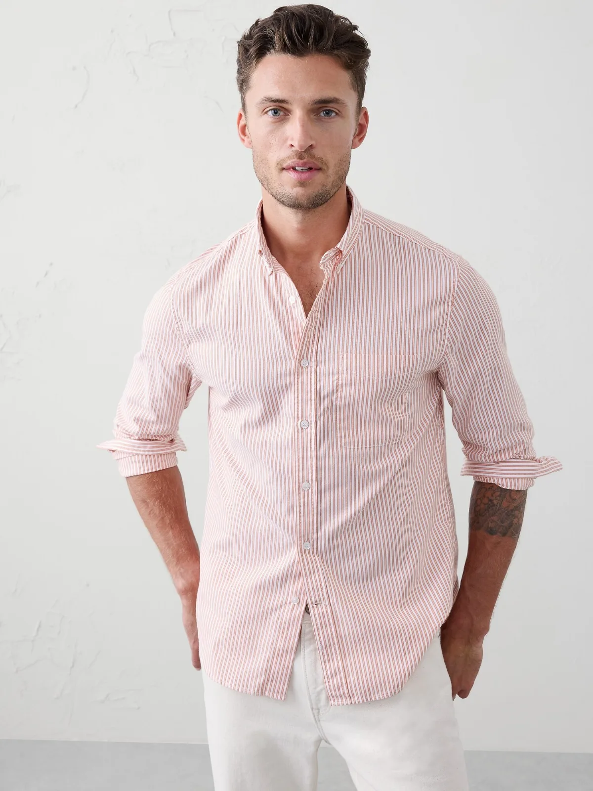 Slim-Fit Oxford Shirt by Banana Republic