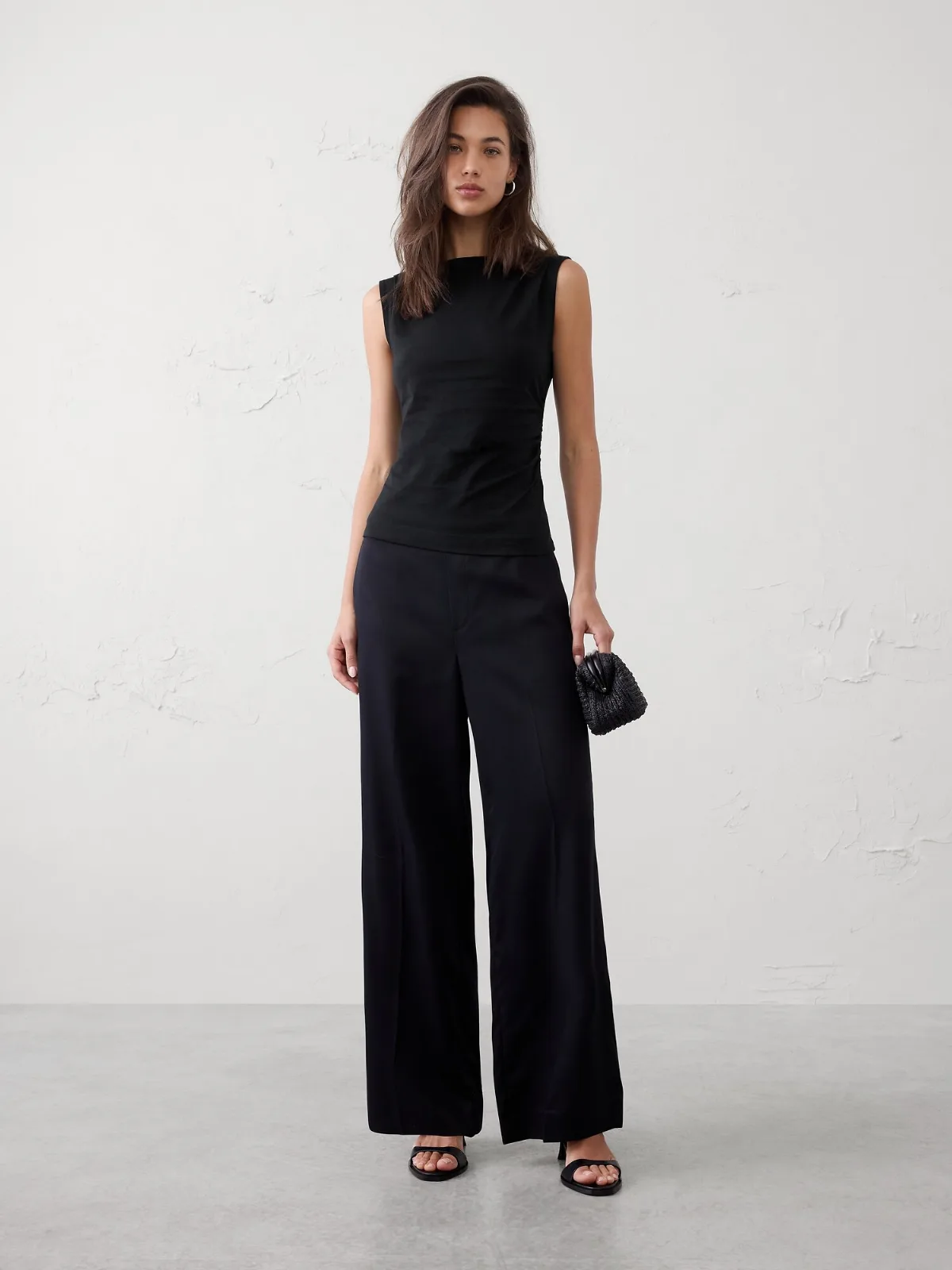 Side-Ruched Top by Banana Republic