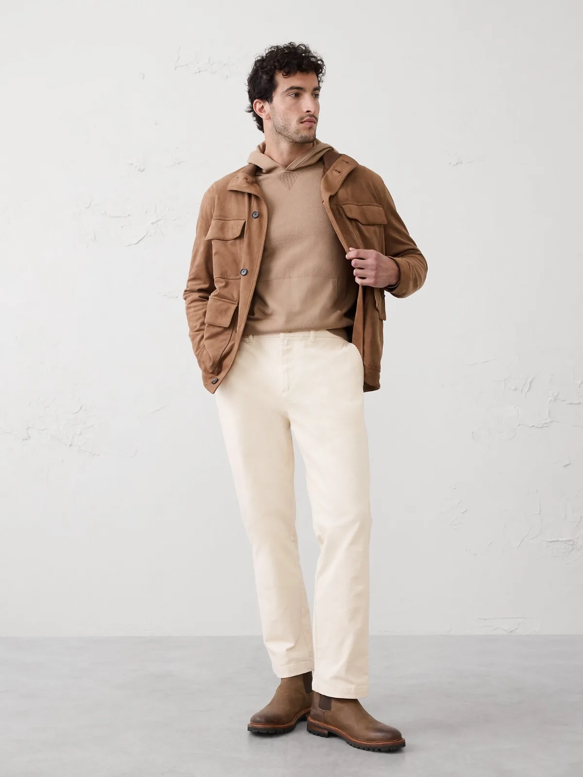 Straight-Fit Travel Corduroy Pant by Banana Republic