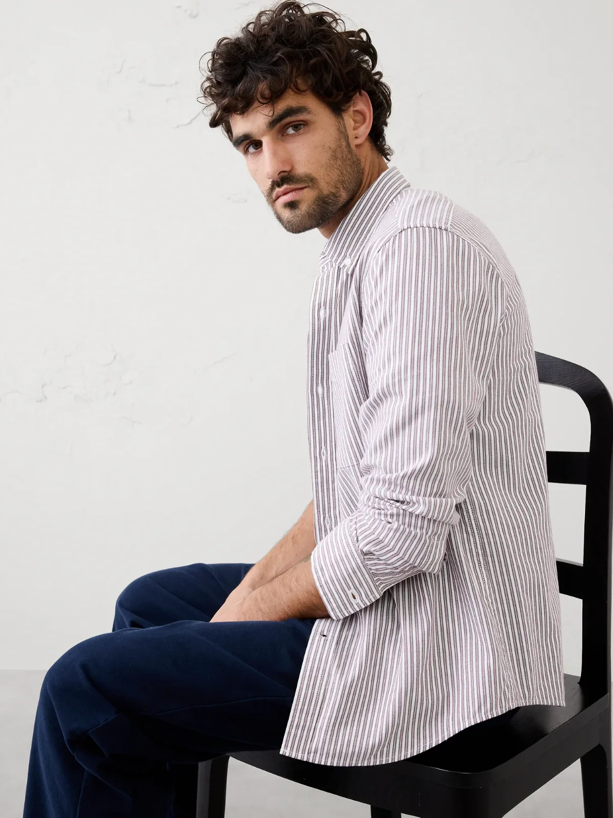 Slim-Fit Oxford Shirt by Banana Republic