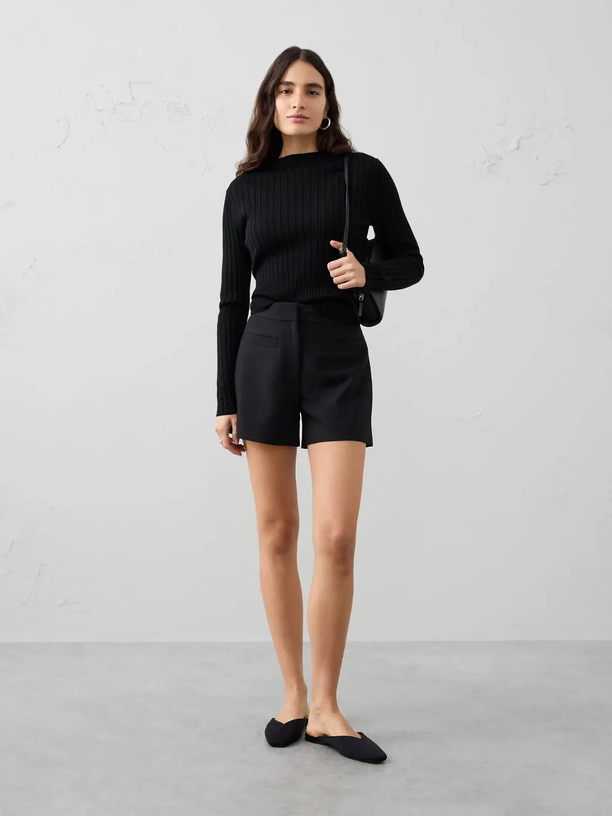 High-Rise Trouser Short by Banana Republic