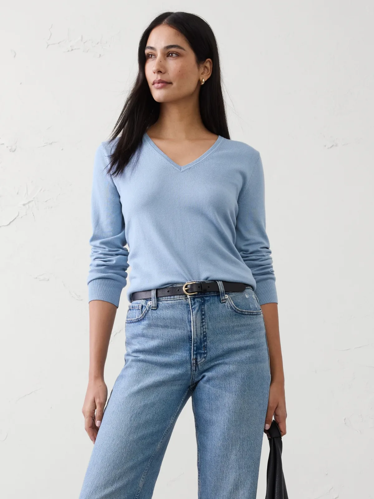 Forever V-Neck Sweater by Banana Republic