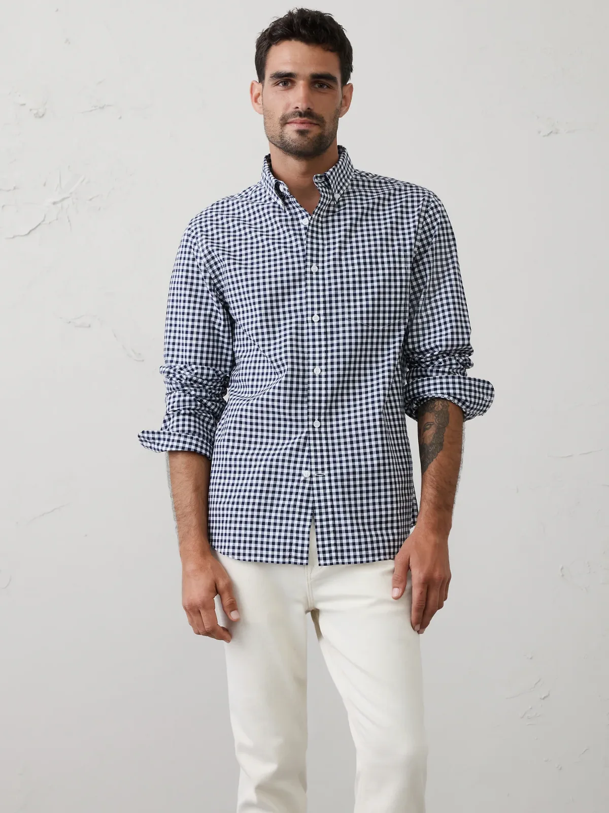 Slim-Fit Softwash Cotton Shirt by Banana Republic