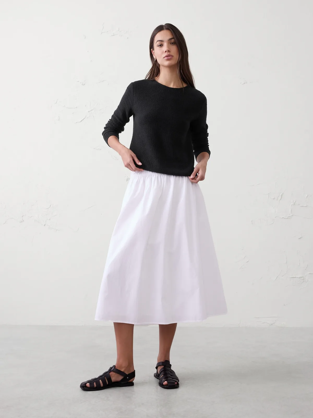 Texture Stitch Tie-Back Sweater by Banana Republic