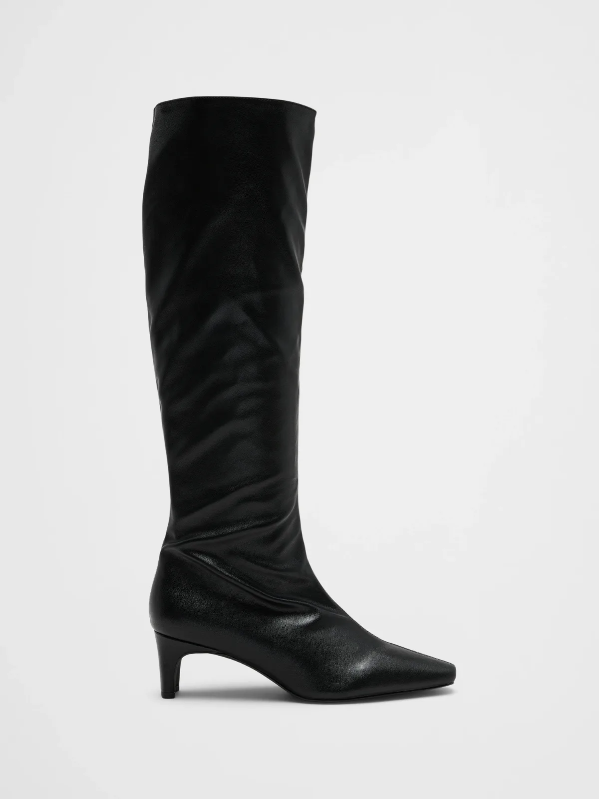 Vegan Leather Tall Slouch Boot by Banana Republic