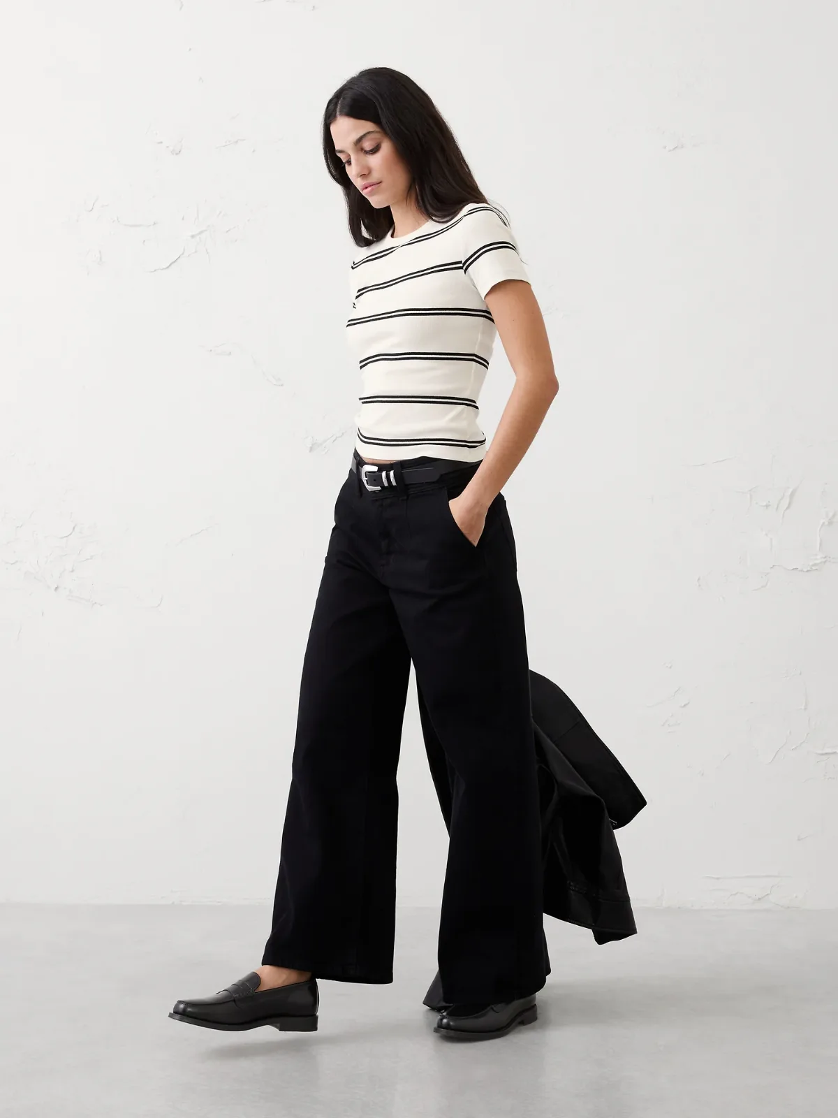 Ribbed T-Shirt by Banana Republic