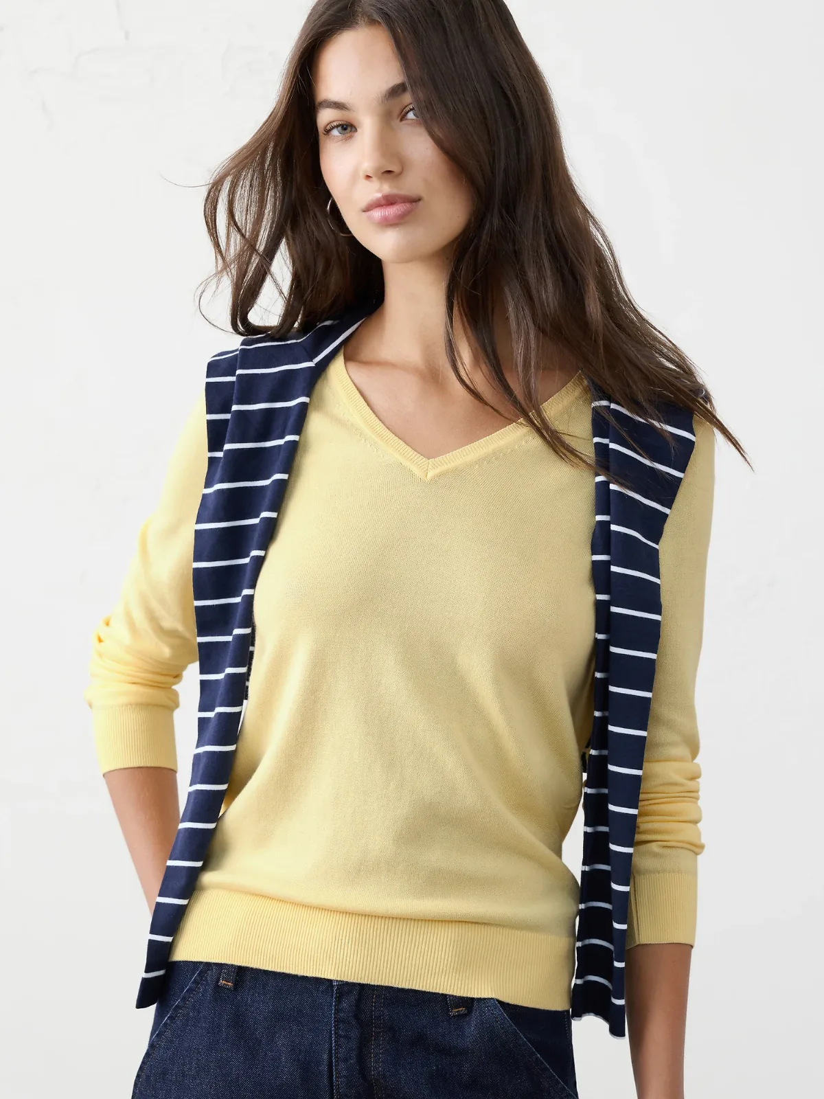 Forever V-Neck Sweater by Banana Republic