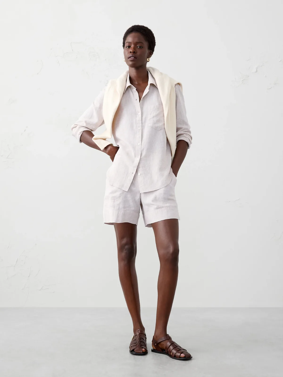 Perfect Linen-Blend Shirt
