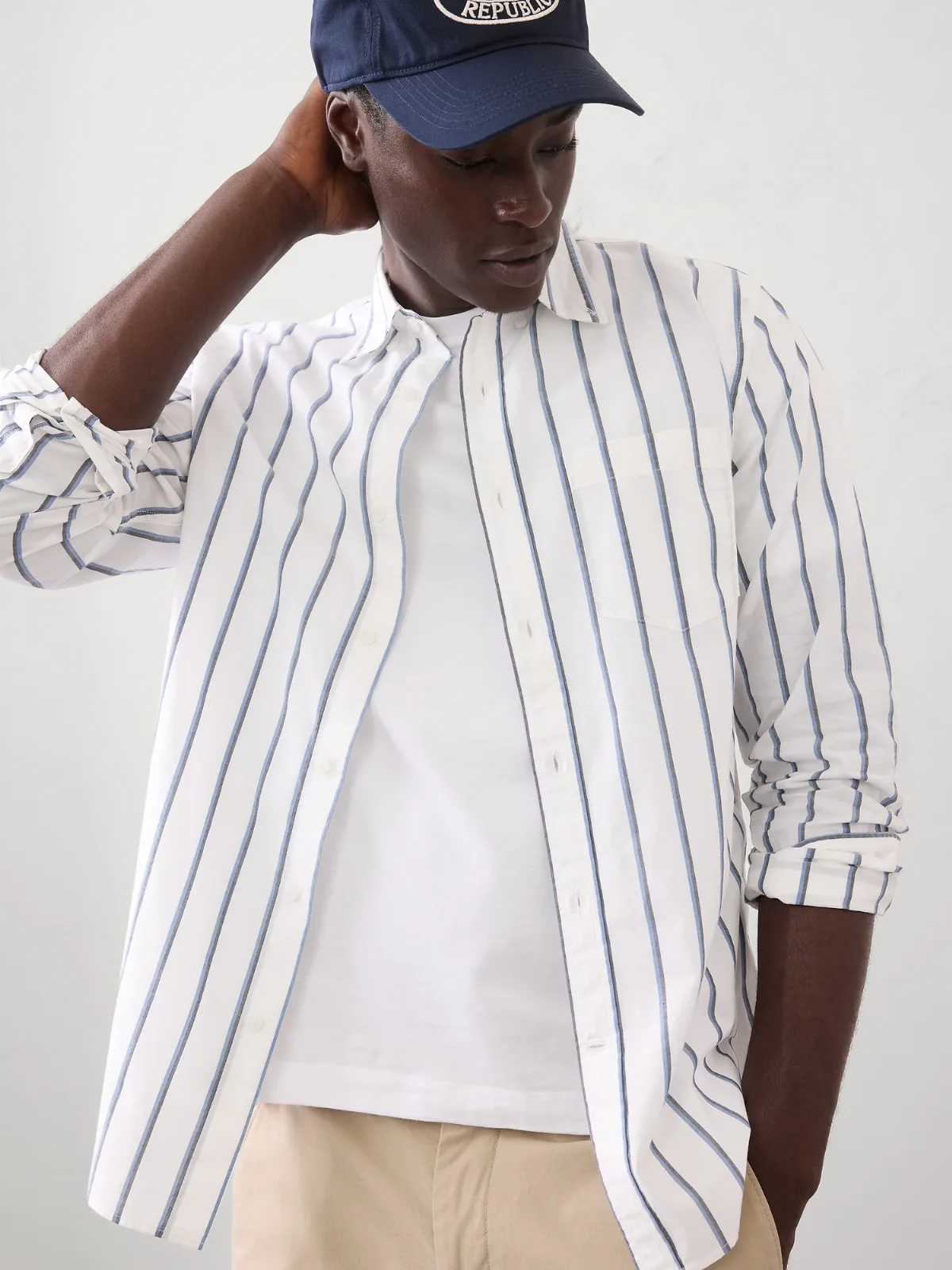 Slim-Fit Softwash Cotton Shirt by Banana Republic
