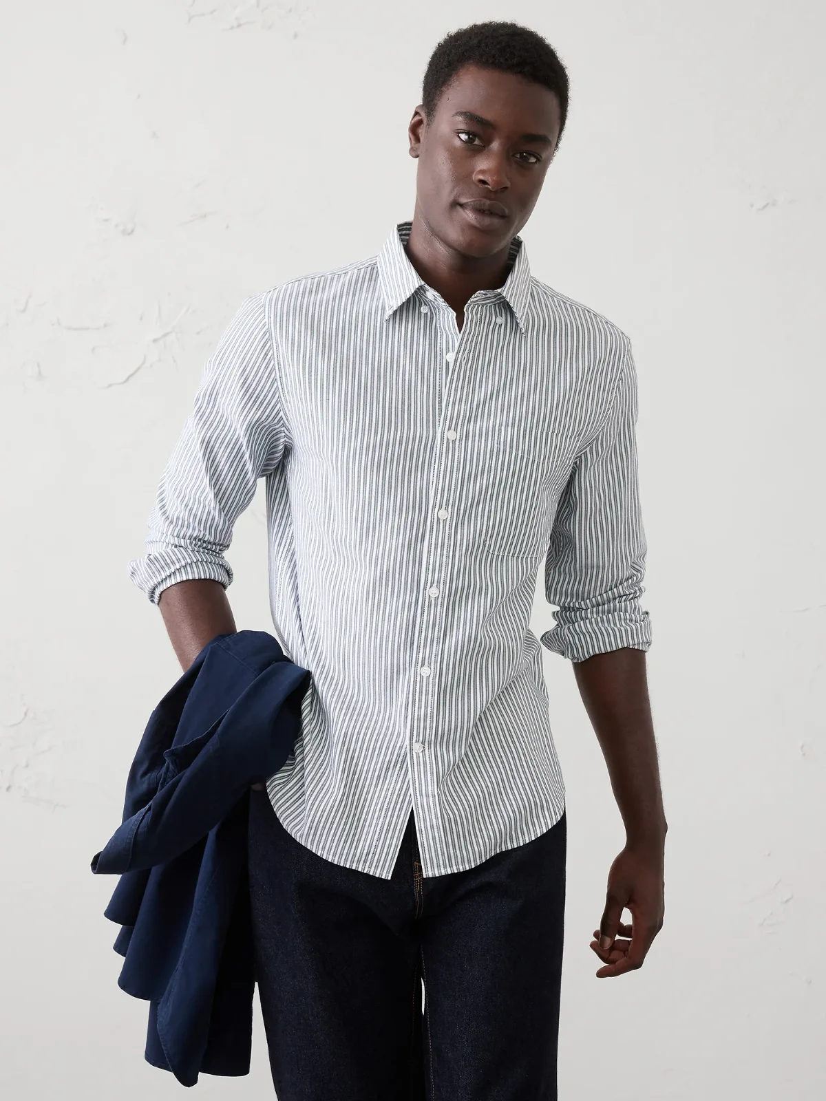 Slim-Fit Oxford Shirt by Banana Republic