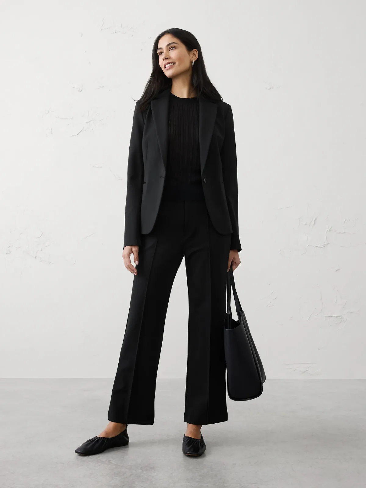 Ponte Blazer by Banana Republic